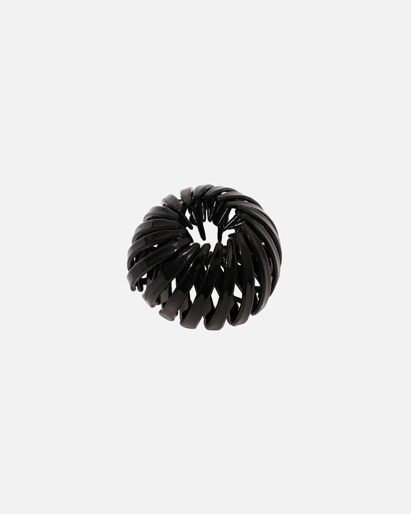 Elastic pentru par pentru Femei SOHO Elastice Spira pentru Coadă de Cal, Stil Elegant Negru