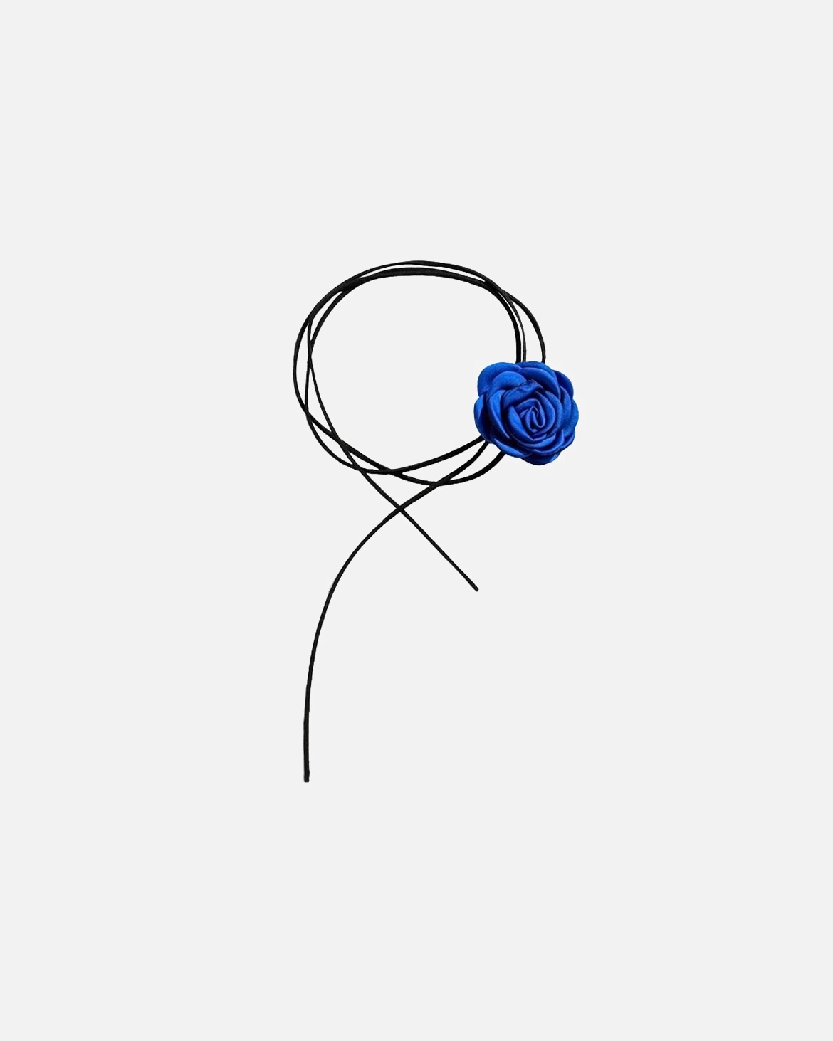 Colier pentru Unisex SOHO Colier choker rose Albastru