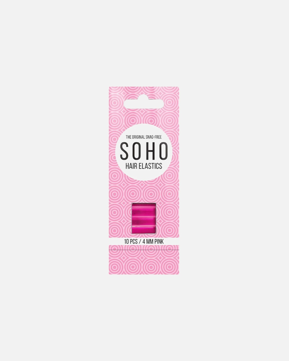 Elastic pentru par pentru Unisex SOHO Elastice de păr fără agățare Roz
