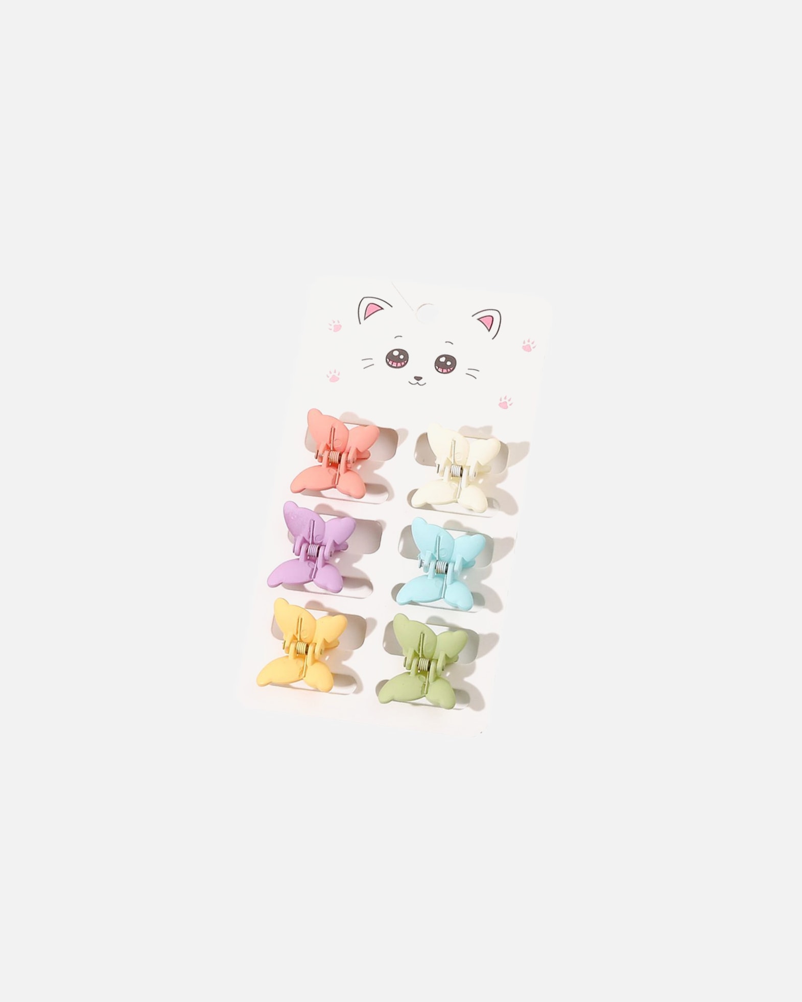 Agrafa pentru par pentru Femei SOHO Mini Clama de Păr Lala - Accesoriu Elegant Pastel Fluturi