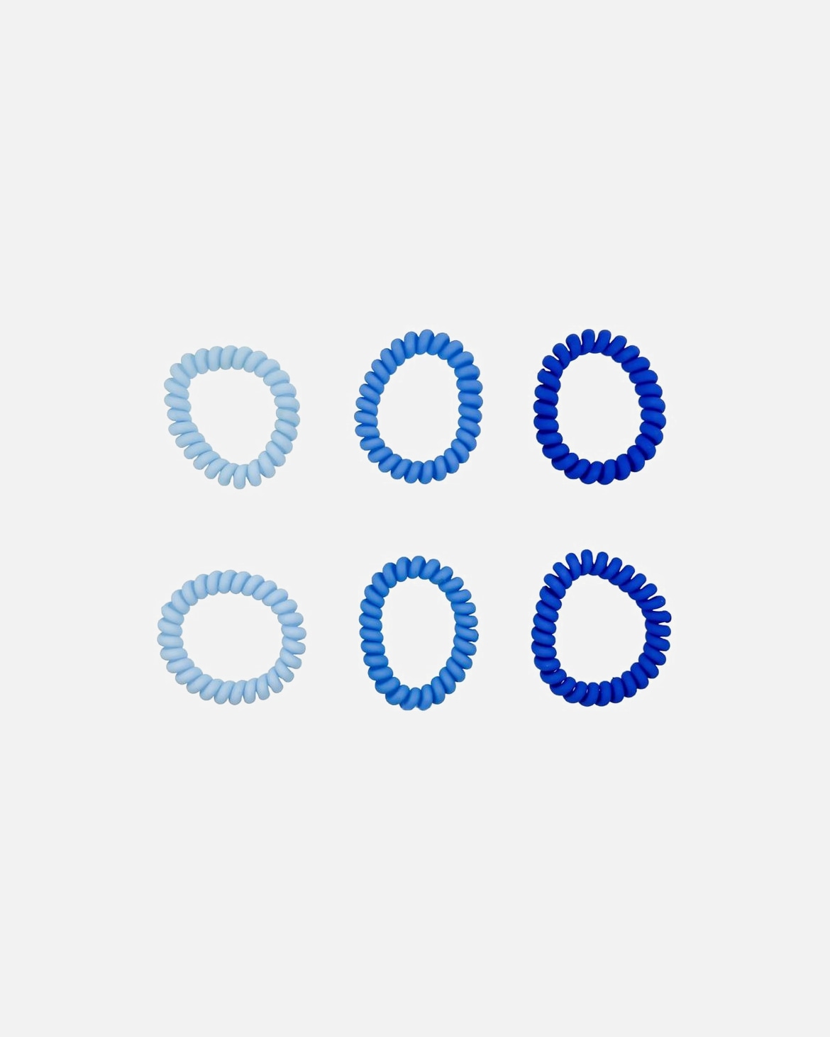 Elastic pentru par pentru Femei SOHO Elastice de păr spiralate Thia Albastru