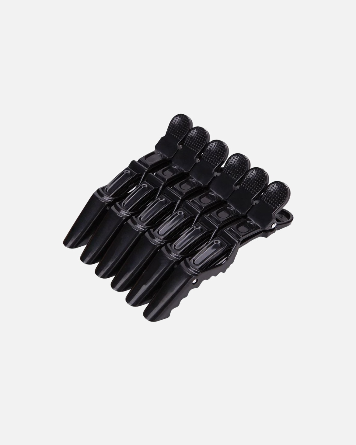 Agrafe pentru par pentru Unisex UNIQ Clips crocodil pentru coafat Negru