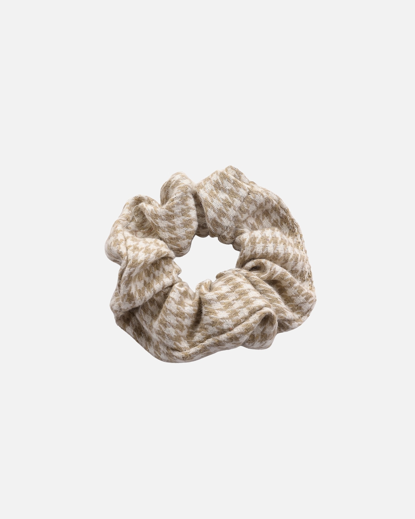 Elastic pentru par pentru Femei SOHO Elastic de păr tip Scrunchie Pepita Bej