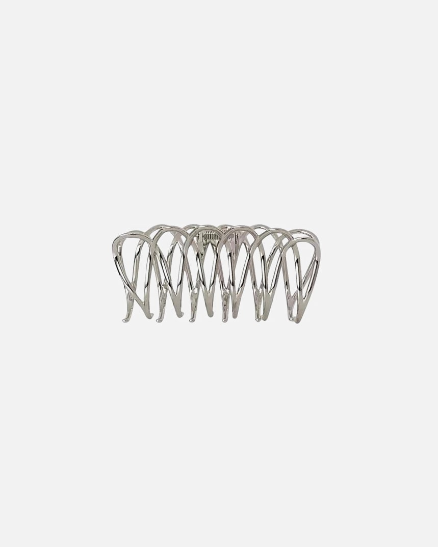 Agrafa pentru par pentru Unisex SOHO Clips metalice oliv pentru păr Argintiu
