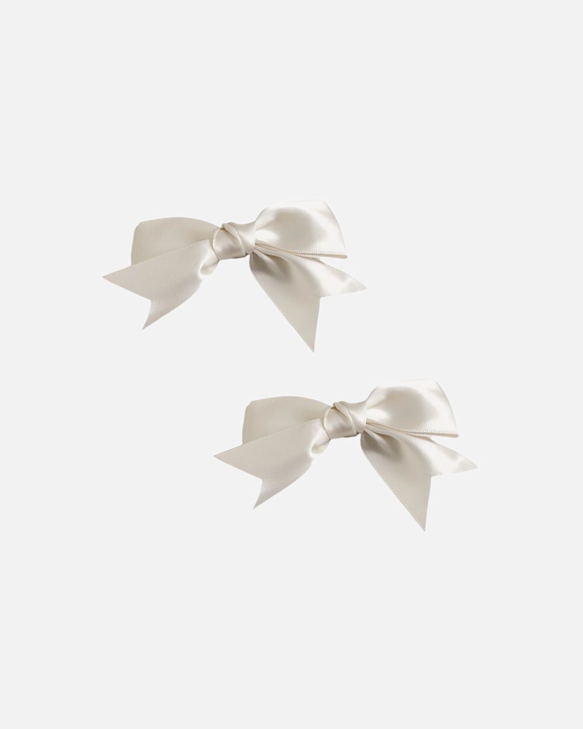 Agrafa / Clips pentru par pentru Femei SOHO Agrafe de păr elegante cu funde delicate Alb