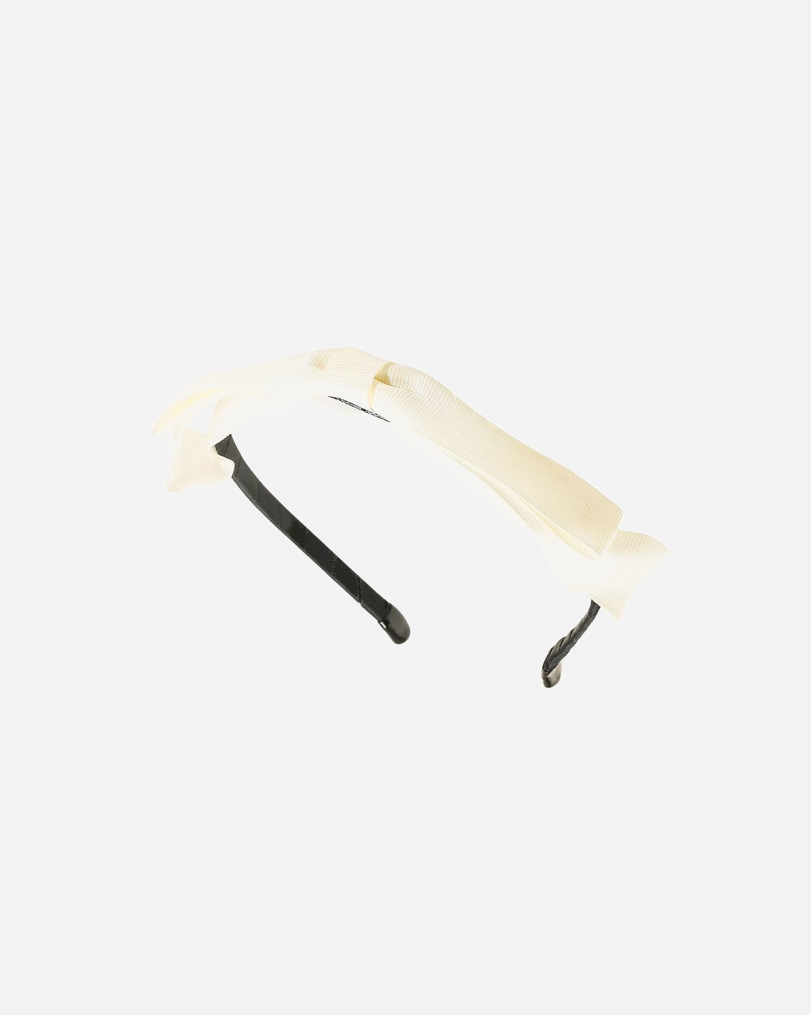 Bentita par pentru Unisex SOHO Diademă Damă cu Fundă Elegantă Alb