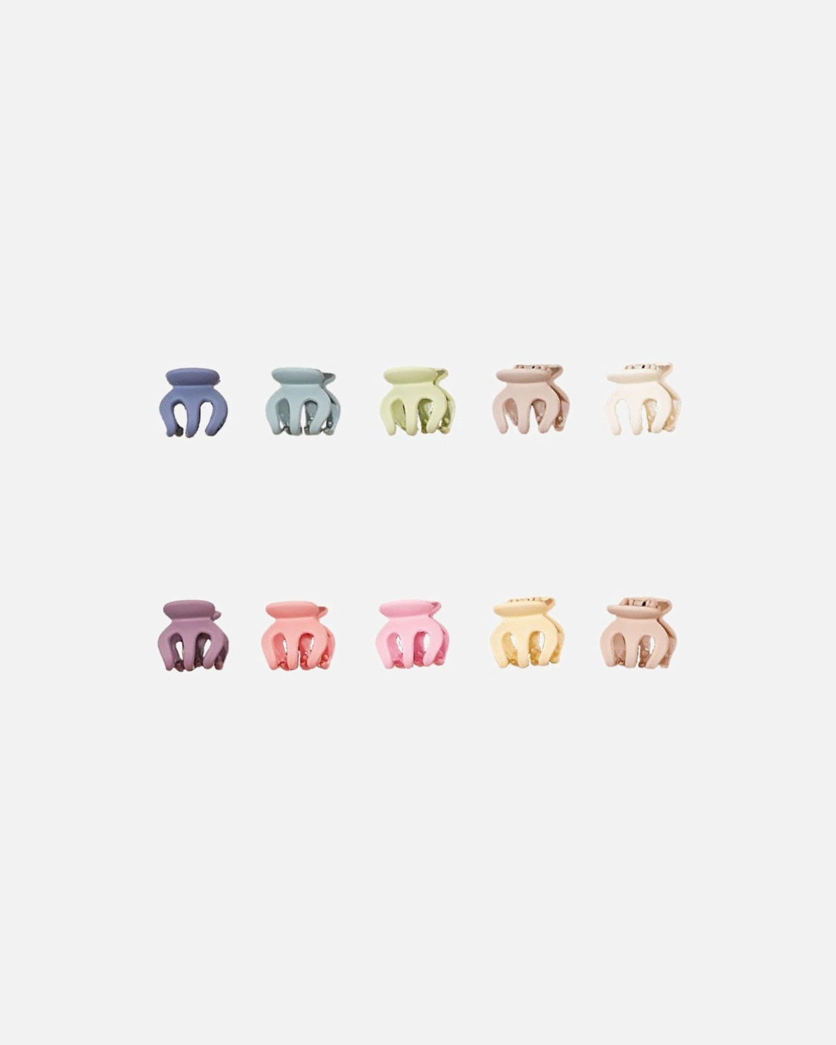 Agrafa pentru par pentru Unisex SOHO Mini Clamă de Păr Etta Pastel