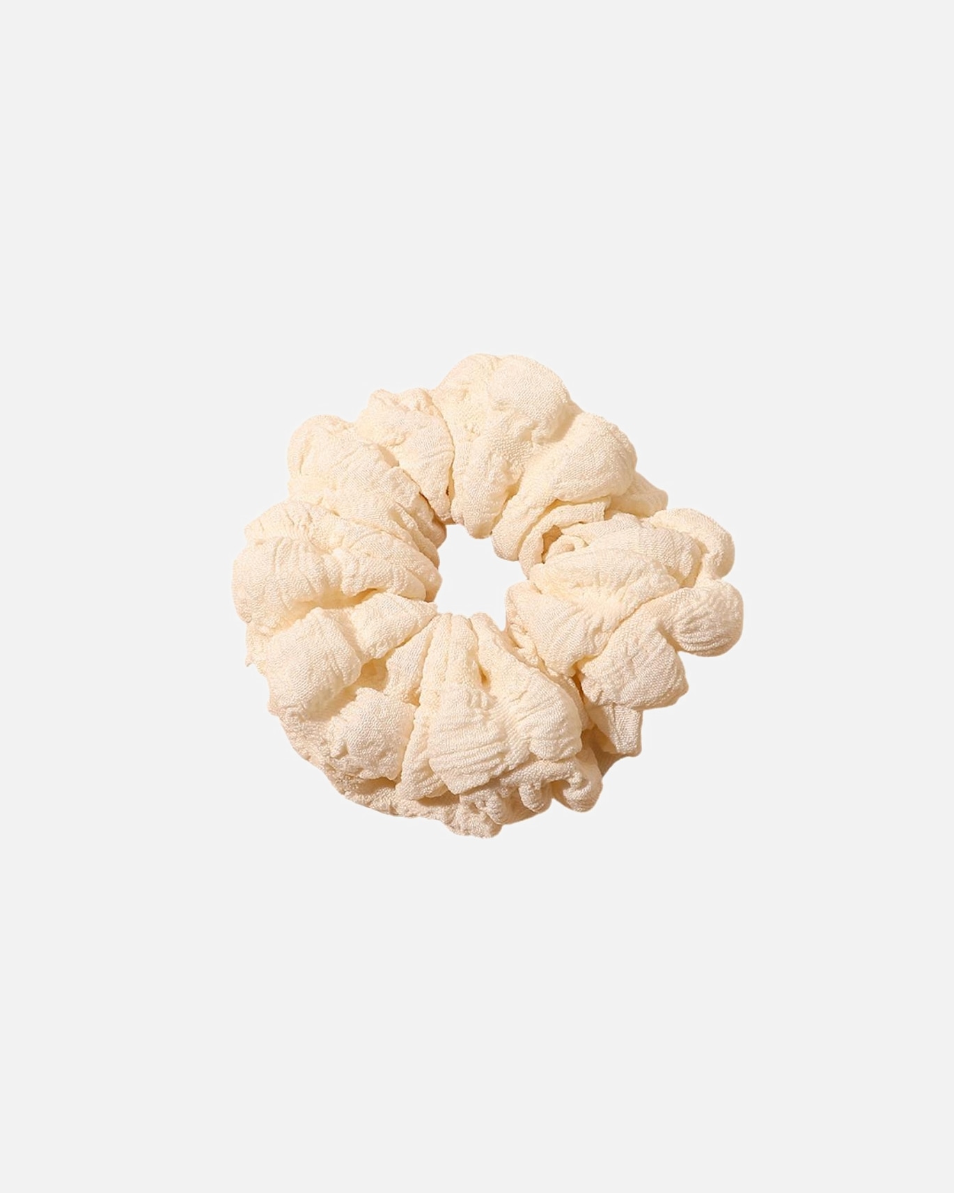 Elastic pentru par pentru Femei SOHO Joc elastic de păr tip Scrunchie Cremă