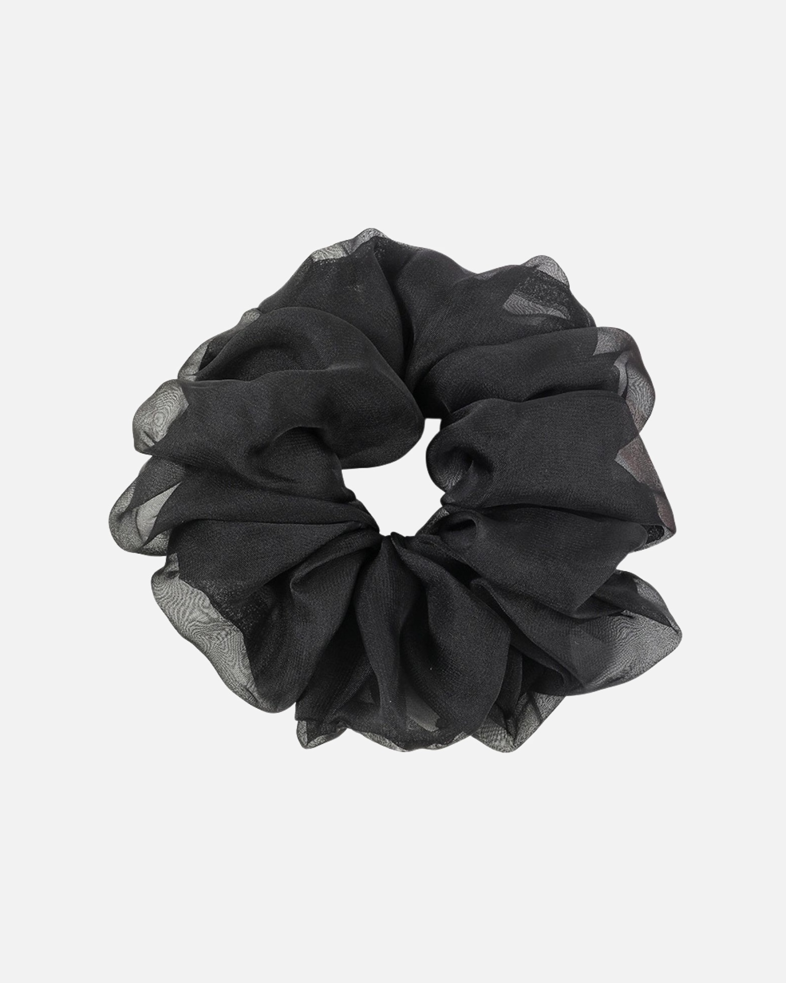Elastic pentru par pentru Unisex SOHO Keeya Scrunchie Elastic de par din sifon , diametru Negru