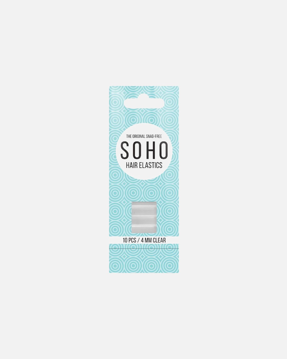 Elastic pentru par pentru Unisex SOHO Elastice de păr fără agățare Transparent