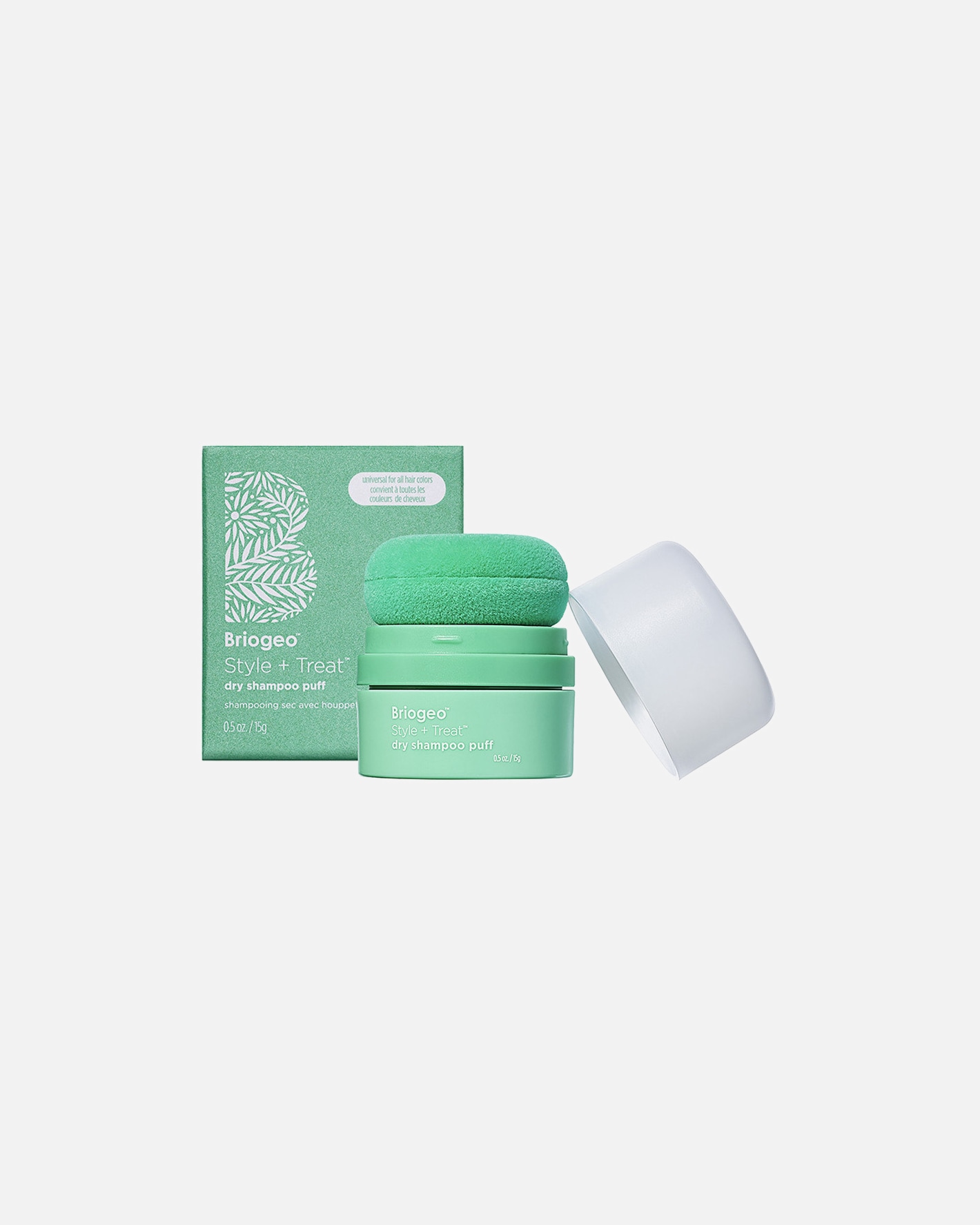 Sampon uscat pentru Unisex Style + Treat Dry Shampoo Puff Translucent