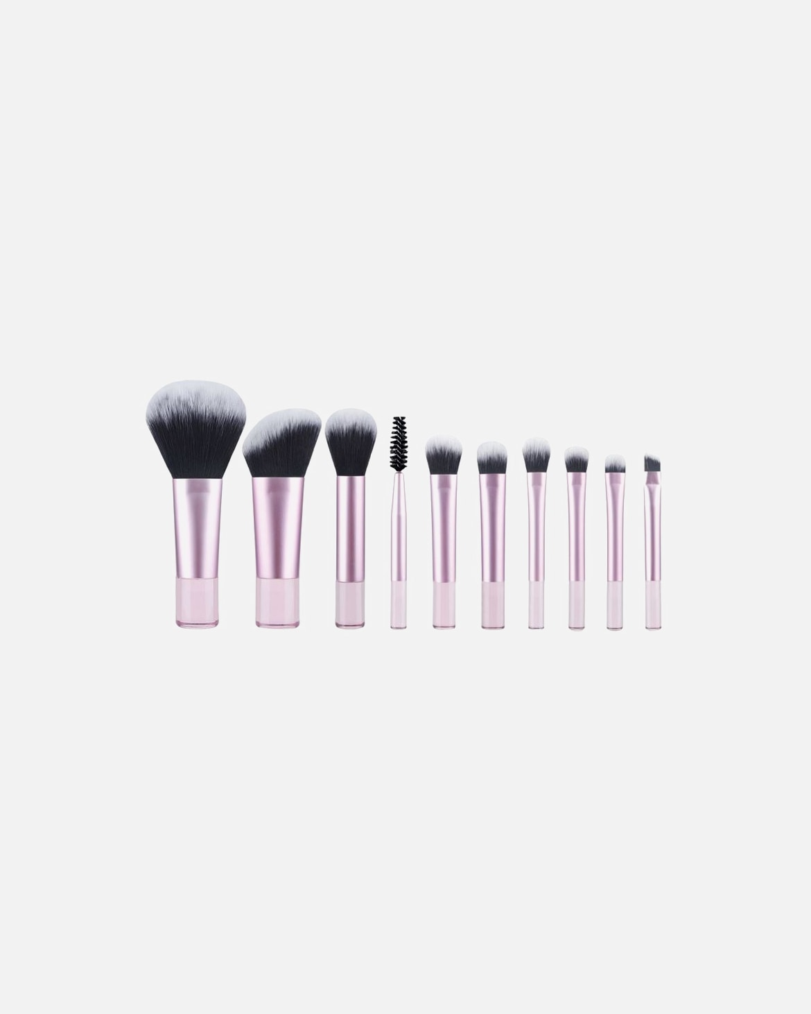 Set pensule pentru Unisex Technique Pro Set Pensule de Călătorie Petite Glow Roz