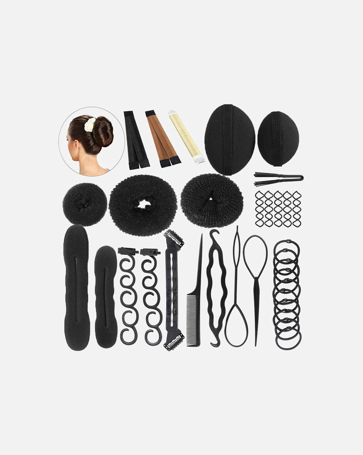 Accesorii pentru par pentru Unisex SOHO Set Coafat Profesional Nr. 12 pentru Păr Nr. 12