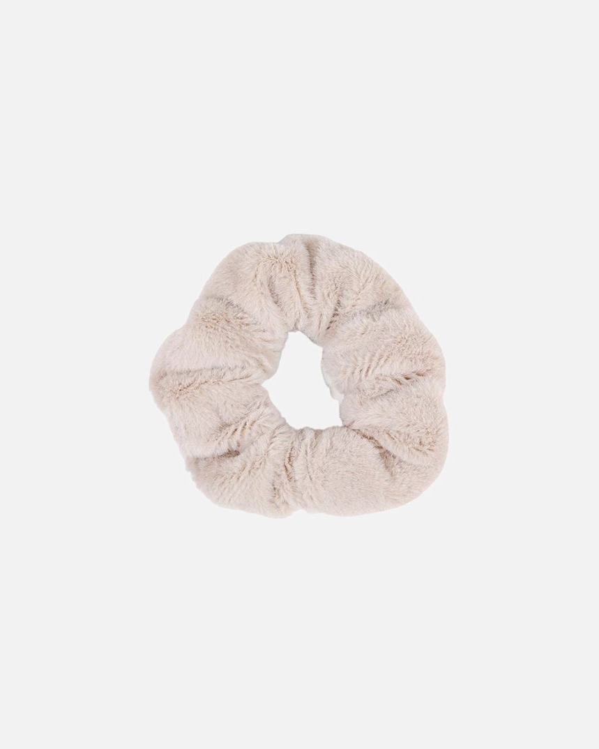 Elastic pentru par pentru Femei SOHO Teddie Scrunchie Elastic de Par din Blanita Sintetica Kaki