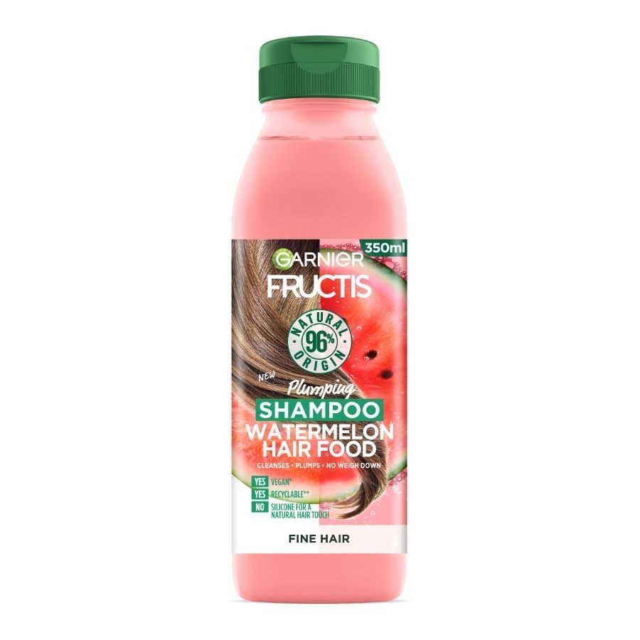 Sampon pentru Garnier Fructis Hair Food Sampon Pepene Verde 350 ml
