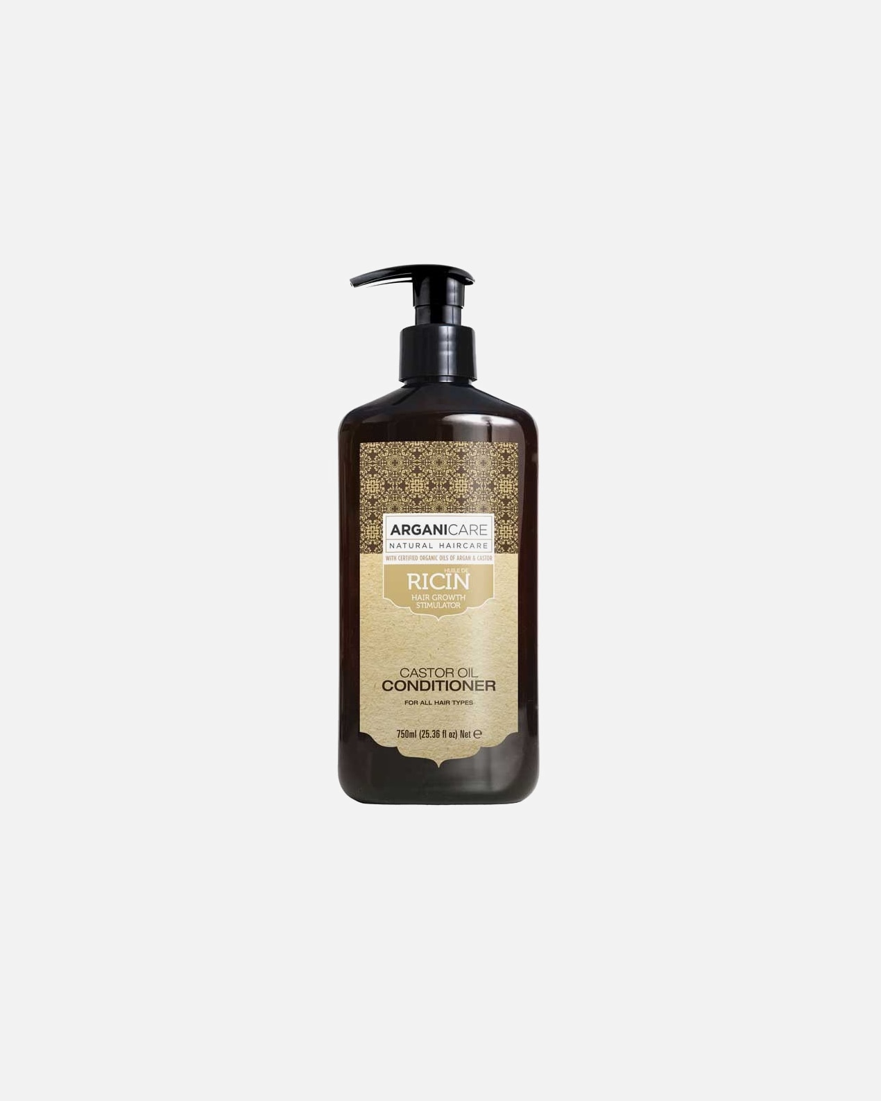 Balsam pentru Unisex Arganicare Restoring Conditioner Castor Oil 750 ml