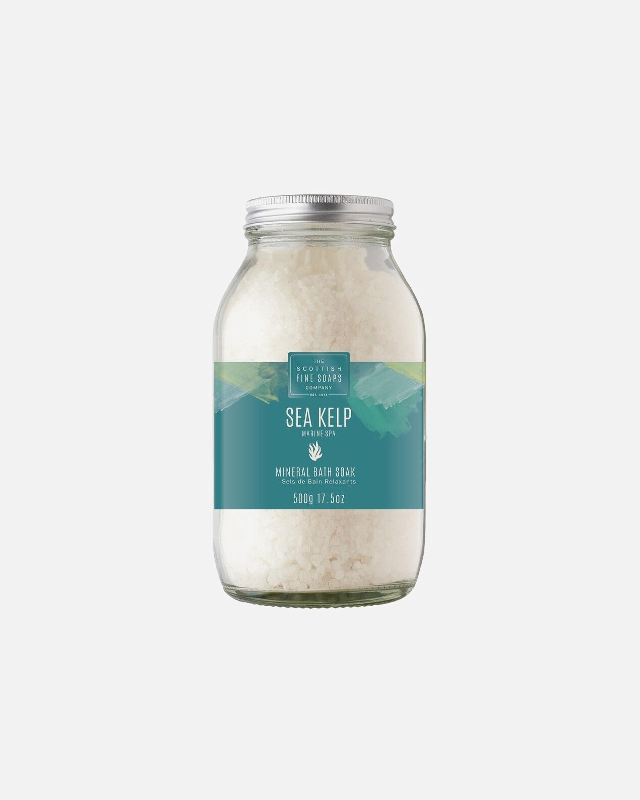 Aditiv de baie pentru Unisex Scottish Fine Soaps Sea Kelp Marine Spa Mineral Bath Soak 500 g