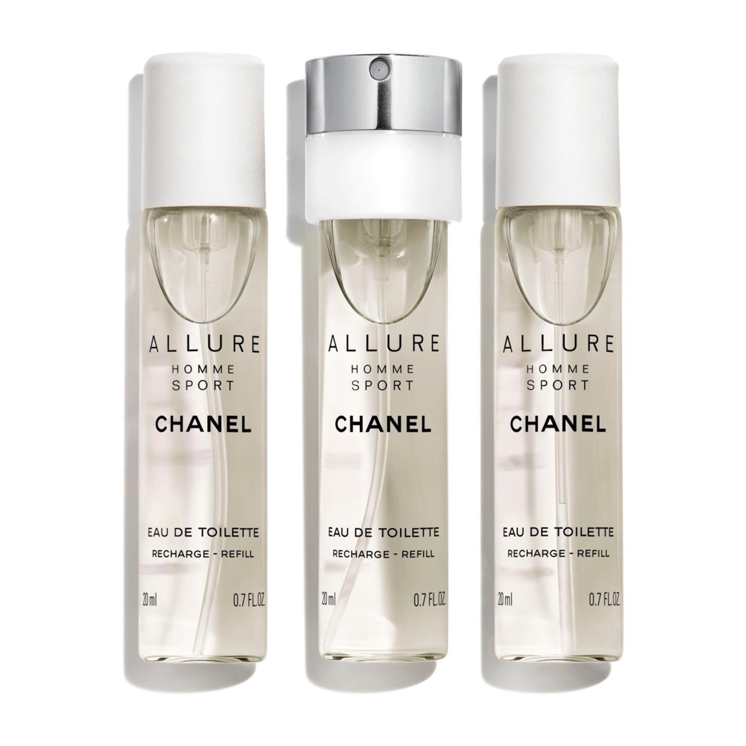 Apa de Toaleta pentru CHANEL ALLURE HOMME SPORT 60 ml - Refill