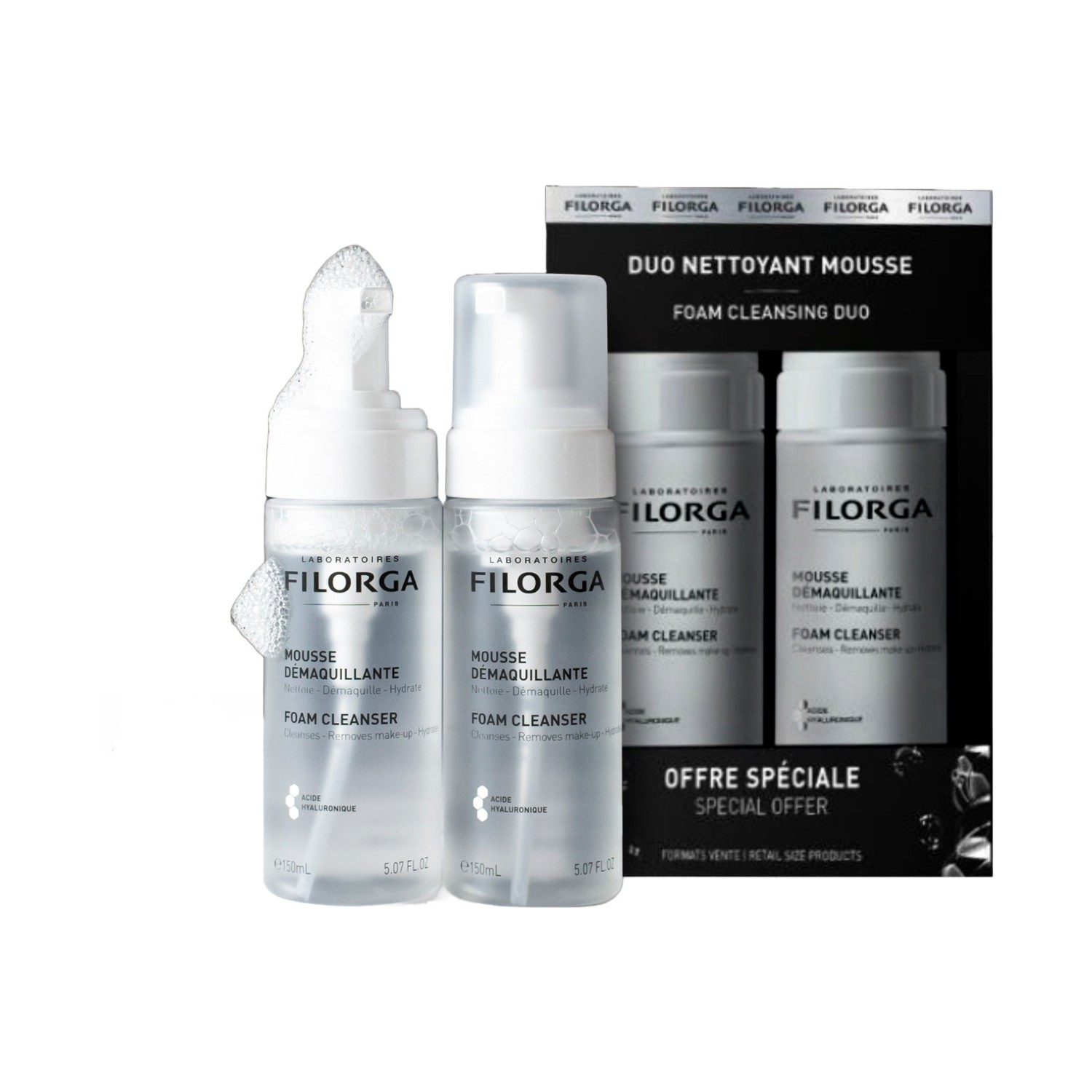 Set pentru ingrijirea faciala pentru Duo Foam Cleanser Gift Set 1 buc.