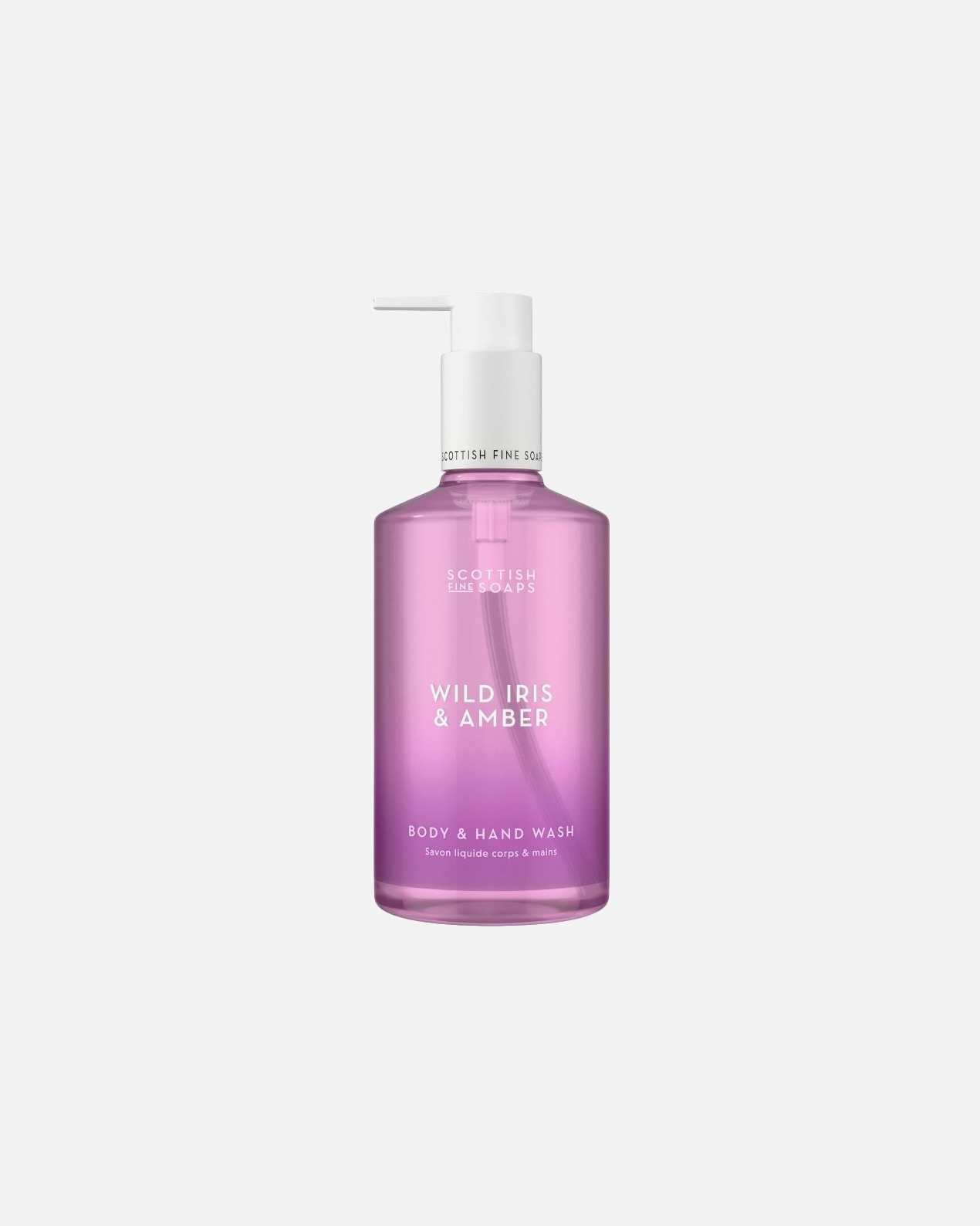 Gel de dus si par pentru Femei Scottish Fine Soaps Wild Iris & Amber 300 ml