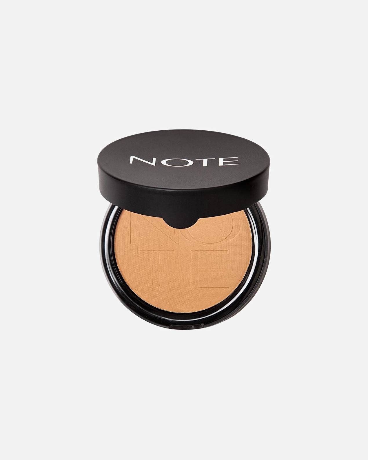 Pudra pentru Unisex Note Cosmetique Note Luminous Silk Compact Powder 06 Dark Honey