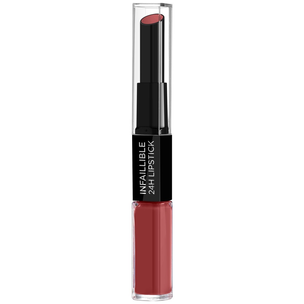 Ruj pentru L’Oréal Paris Infaillible 24HR Lipstick 801 - Toujours Toffee