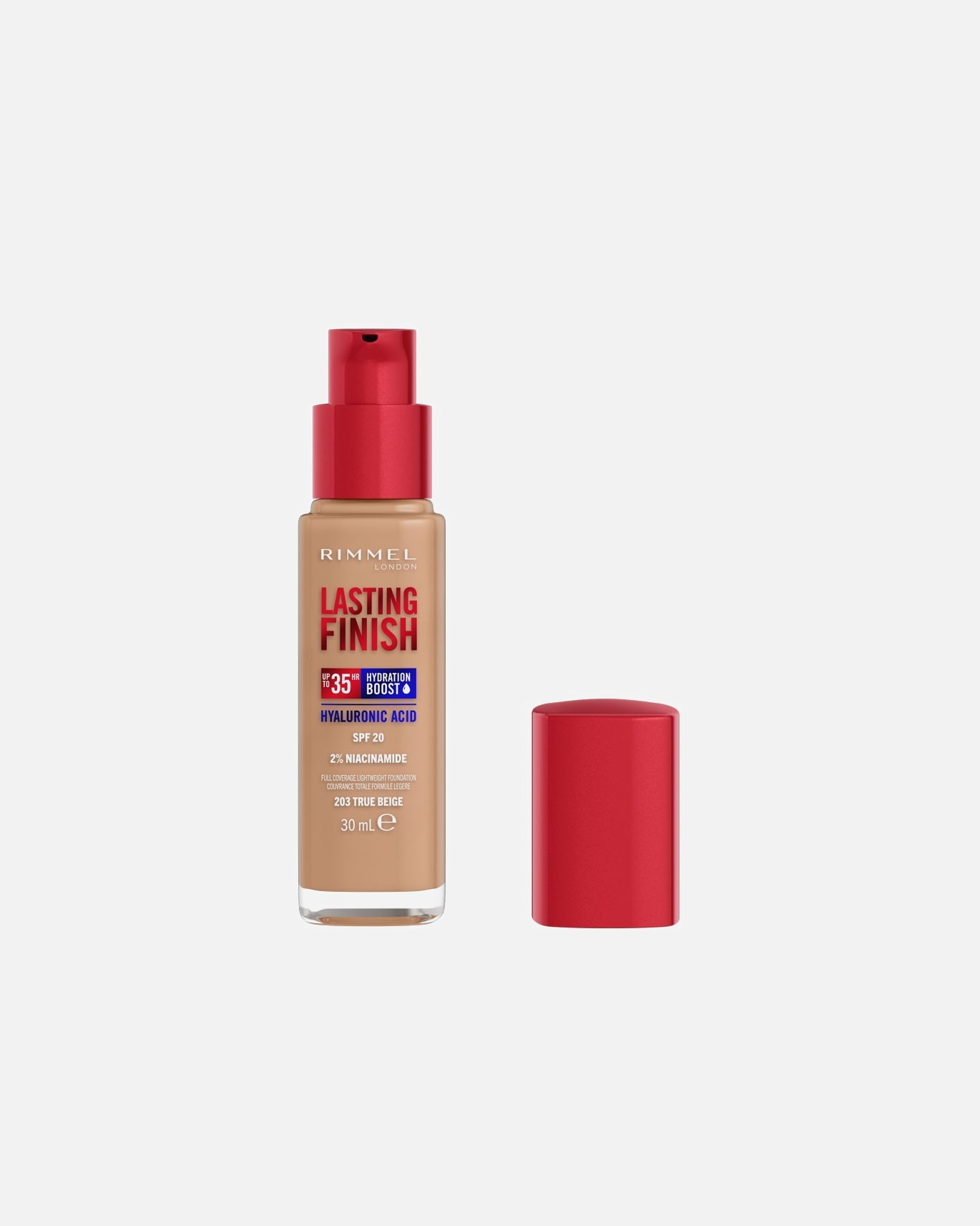 Fond de ten pentru Unisex Rimmel London Lasting Finish Foundation SPF 20 203