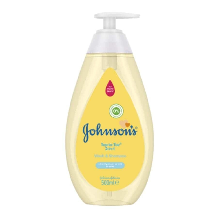 Sampon pentru Johnson's Top to Toe 2 in 1 Wash & Shampoo 500 ml