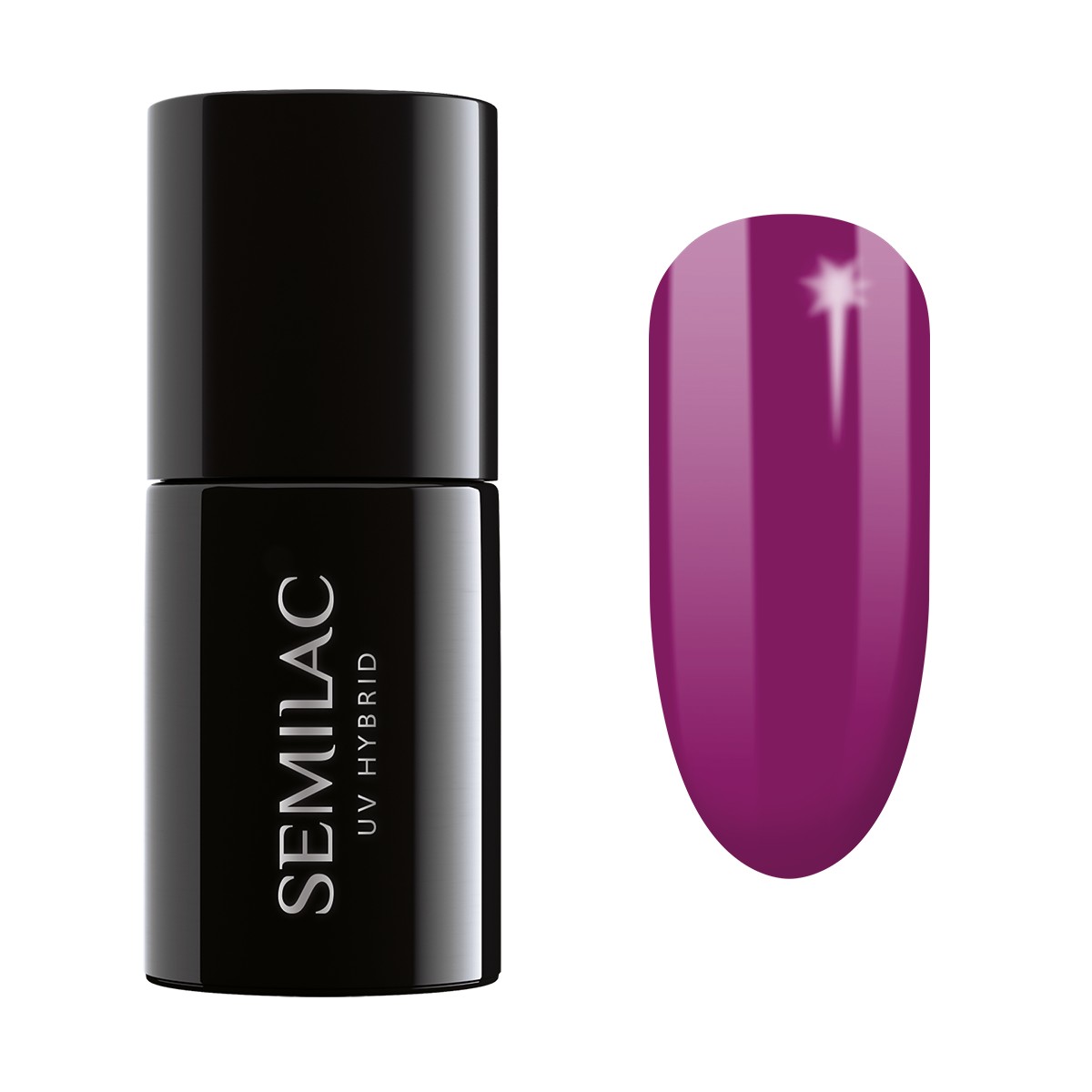 Lac de unghii pentru Semilac UV Gel Polish 34 - MARDI GRAS