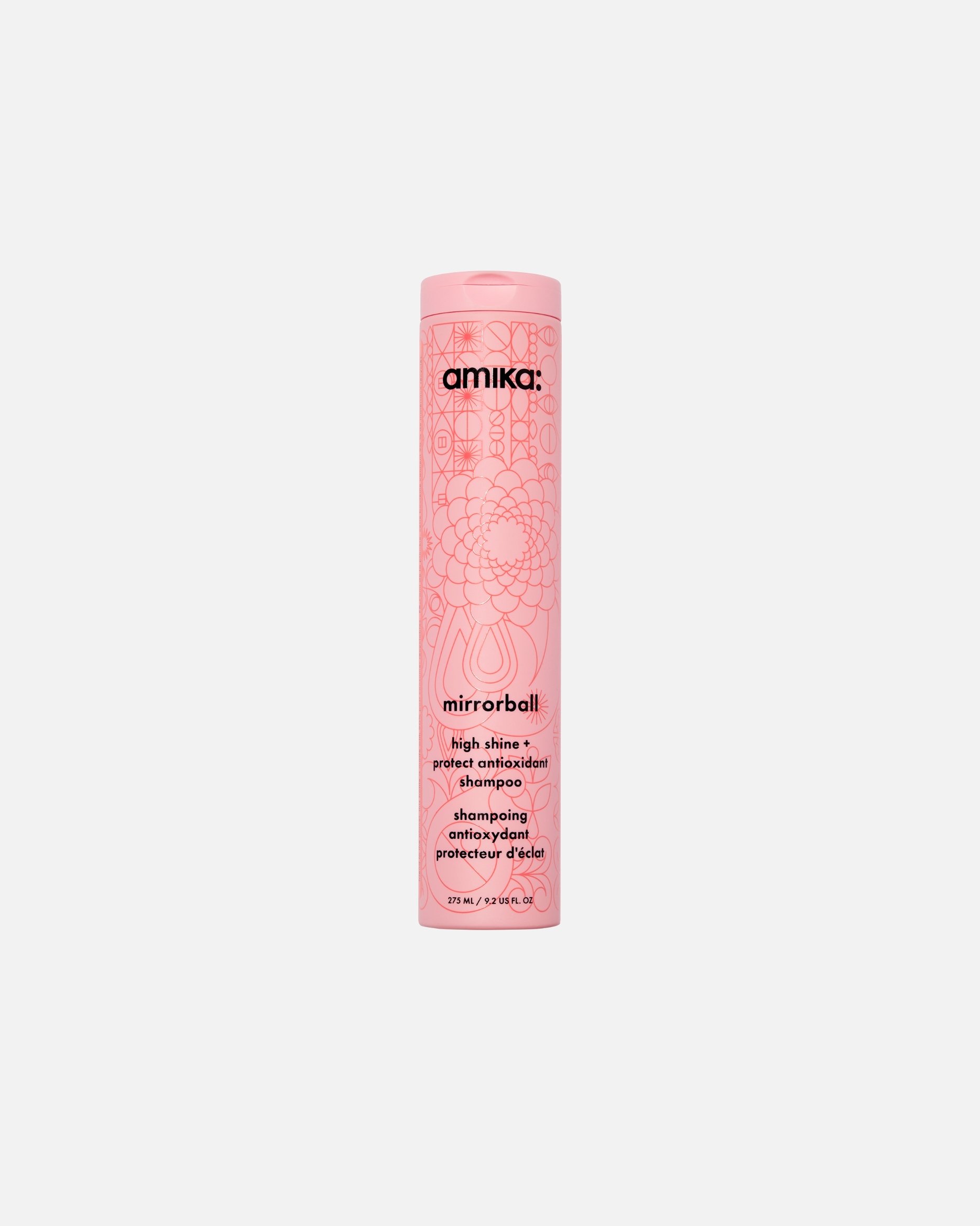 Sampon pentru Unisex Amika Shine Mirrorball Shine Antiox Shampoo 275 ml