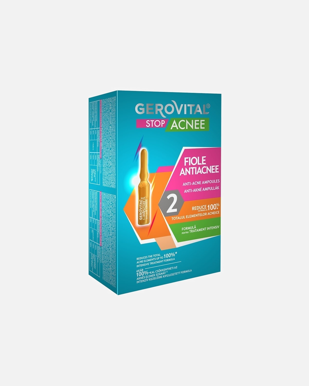 Set pentru ingrijirea faciala pentru Unisex Gerovital Default Brand Line Anti Acne Ampoules 1 buc.