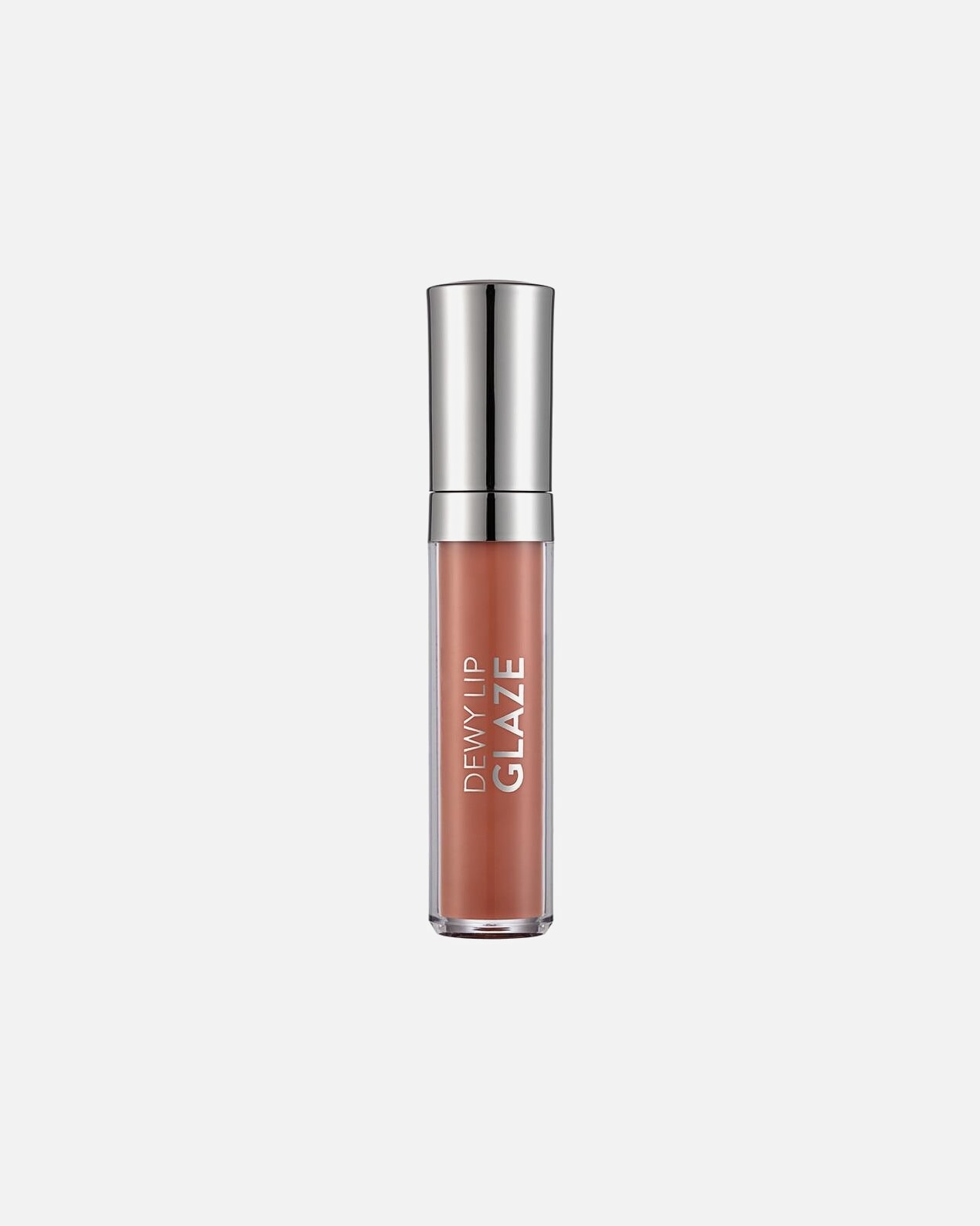 Gloss de buze pentru Unisex Flormar Dewy Lip Glaze 04 - Undressed
