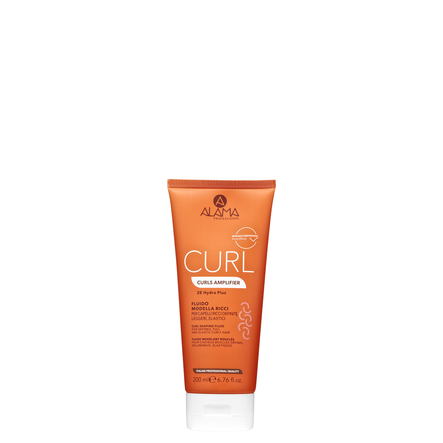 Crema pentru par pentru Alama Professional Curl Fluid For Curl Shaping 200 ml