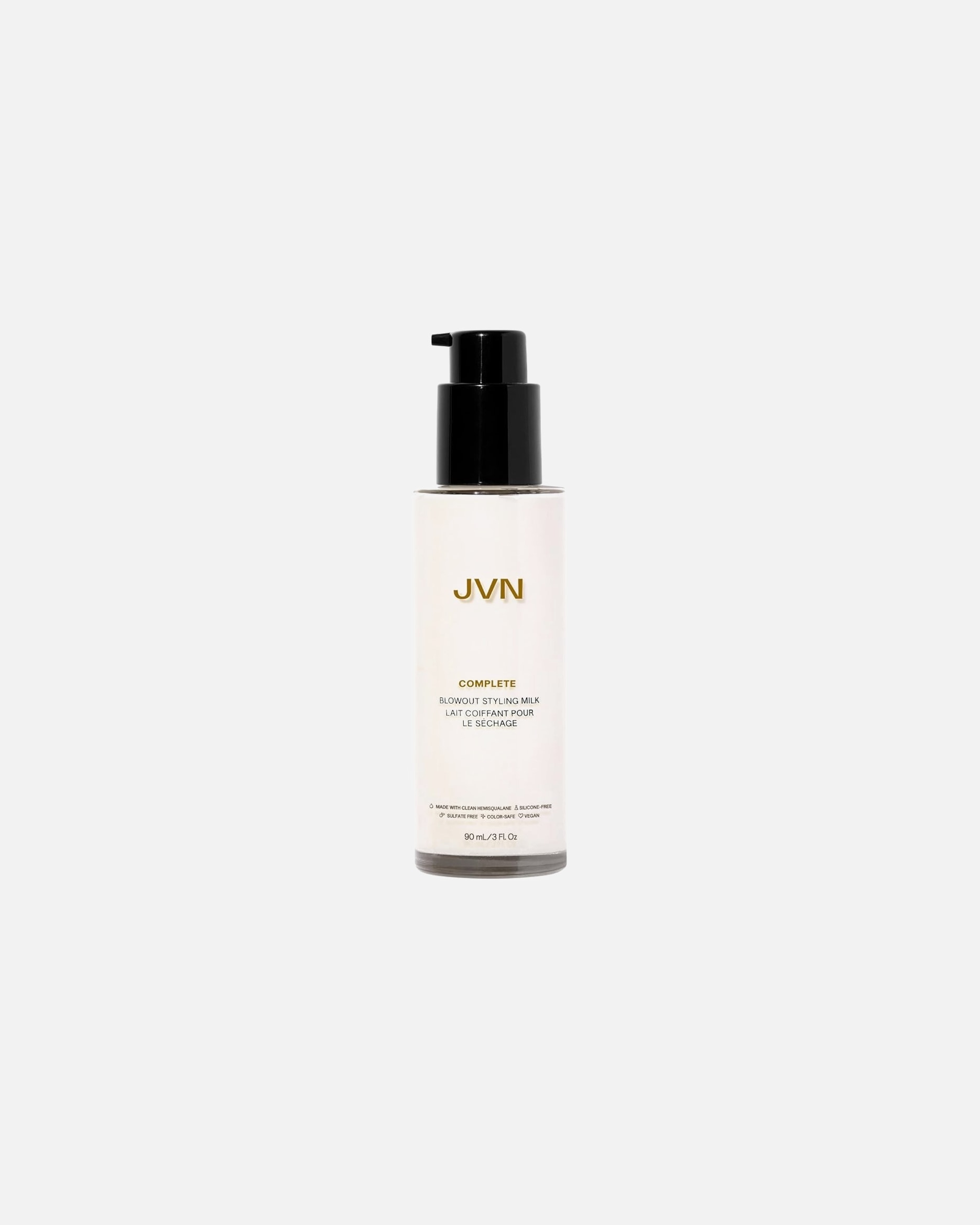 Crema pentru par pentru Femei JVN Lapte de coafare cu efect de uscător pentru un păr catifelat 90 ml