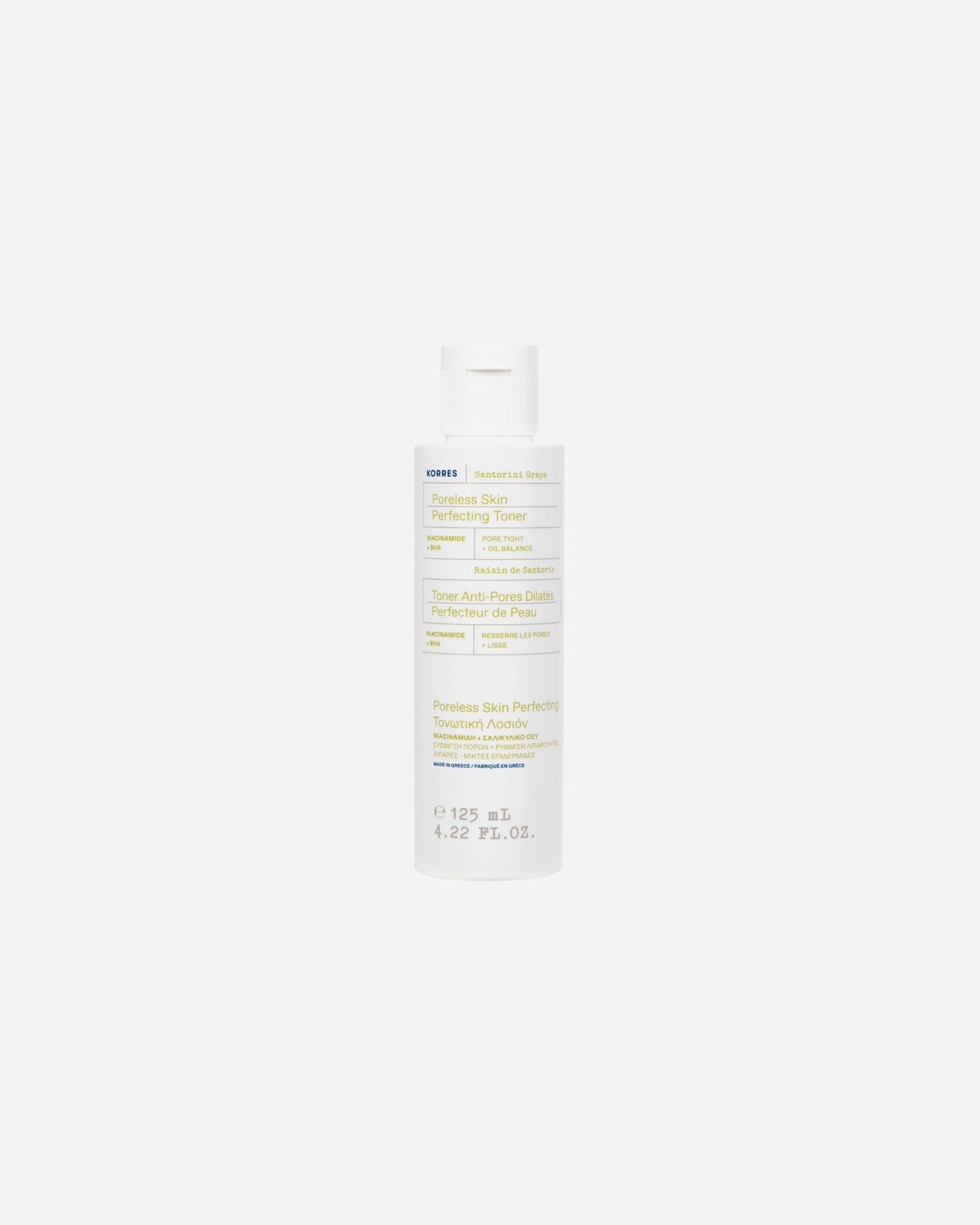 Toner pentru fata pentru Unisex Santorini Grape – pentru refinanțarea porilor