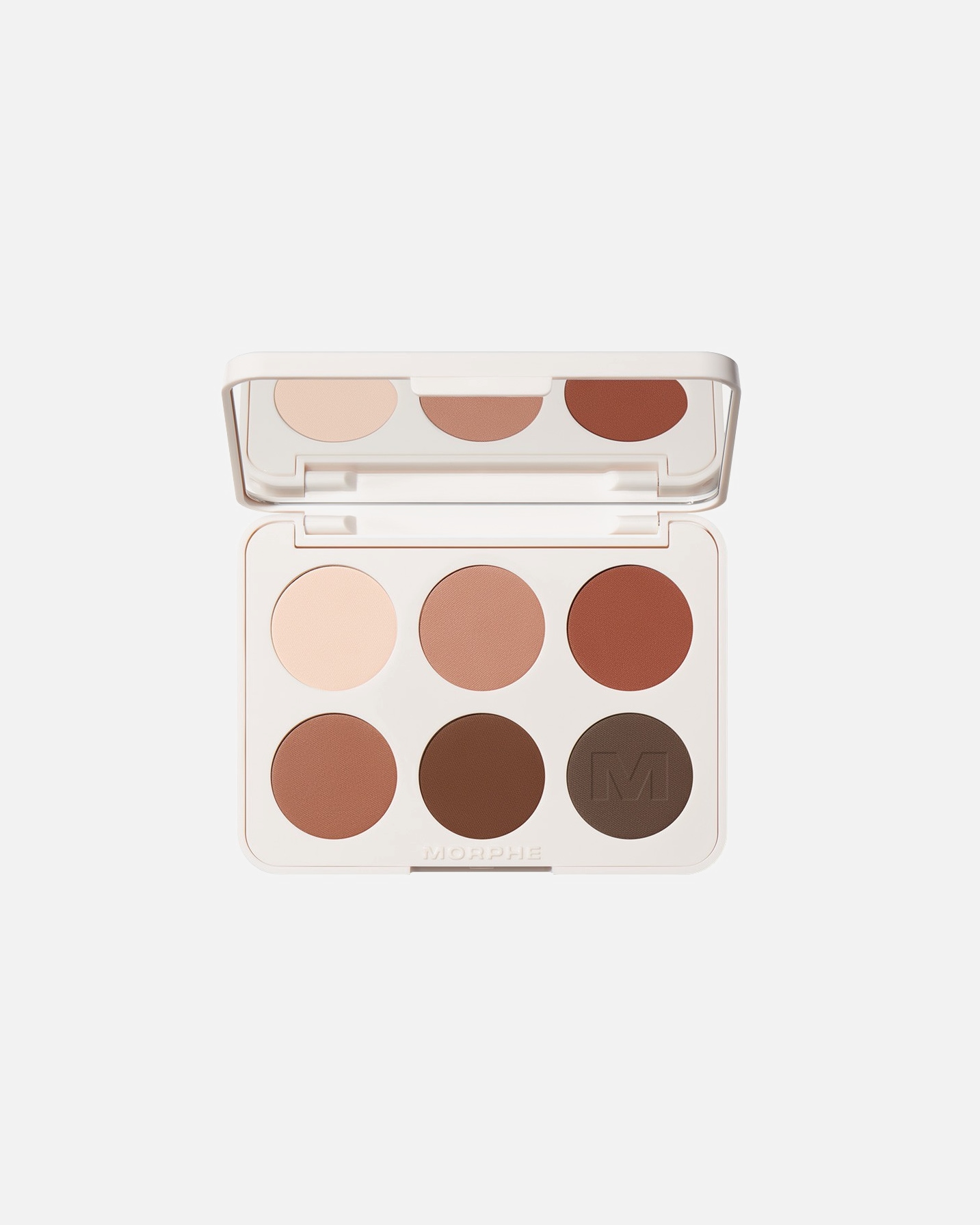 Fard de pleoape pentru Femei Morphe CHROMAPLUS 6-Pan Palette TAILORED NUDES