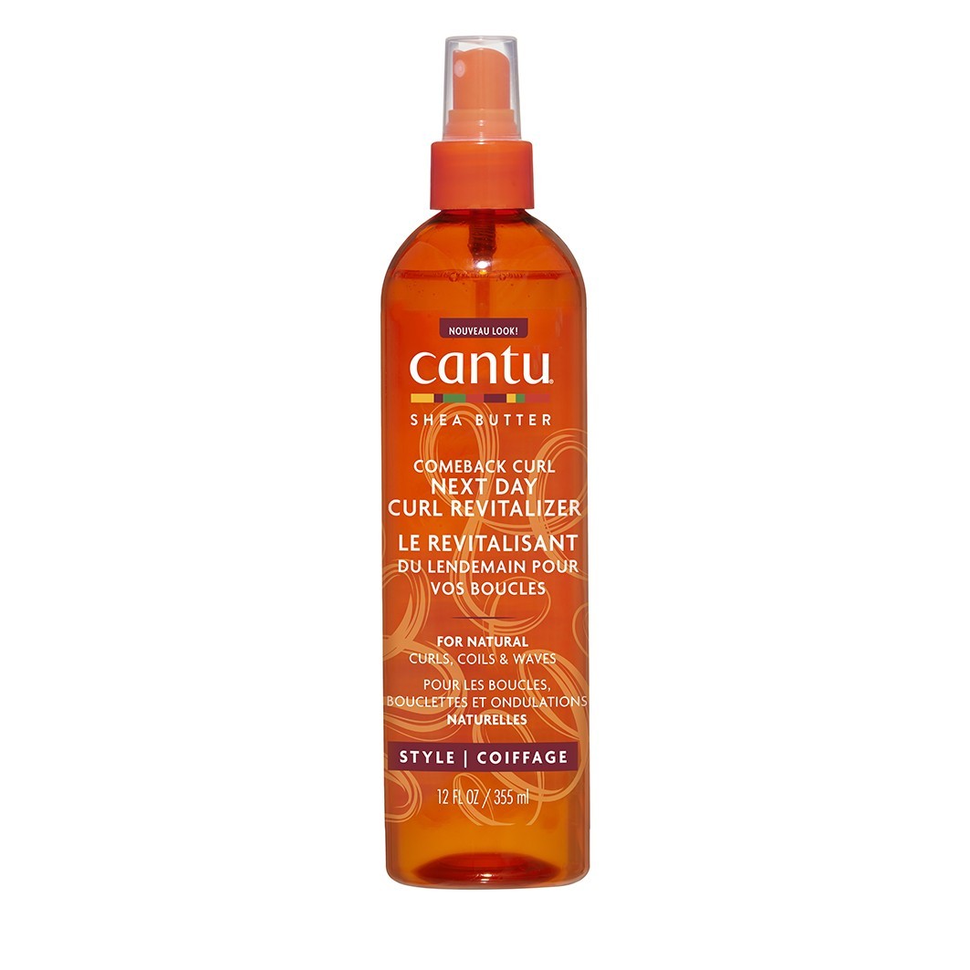 Masca pentru par pentru Cantu Shea Butter Comeback Curl Next Day Curl Revitalizer 355 ml