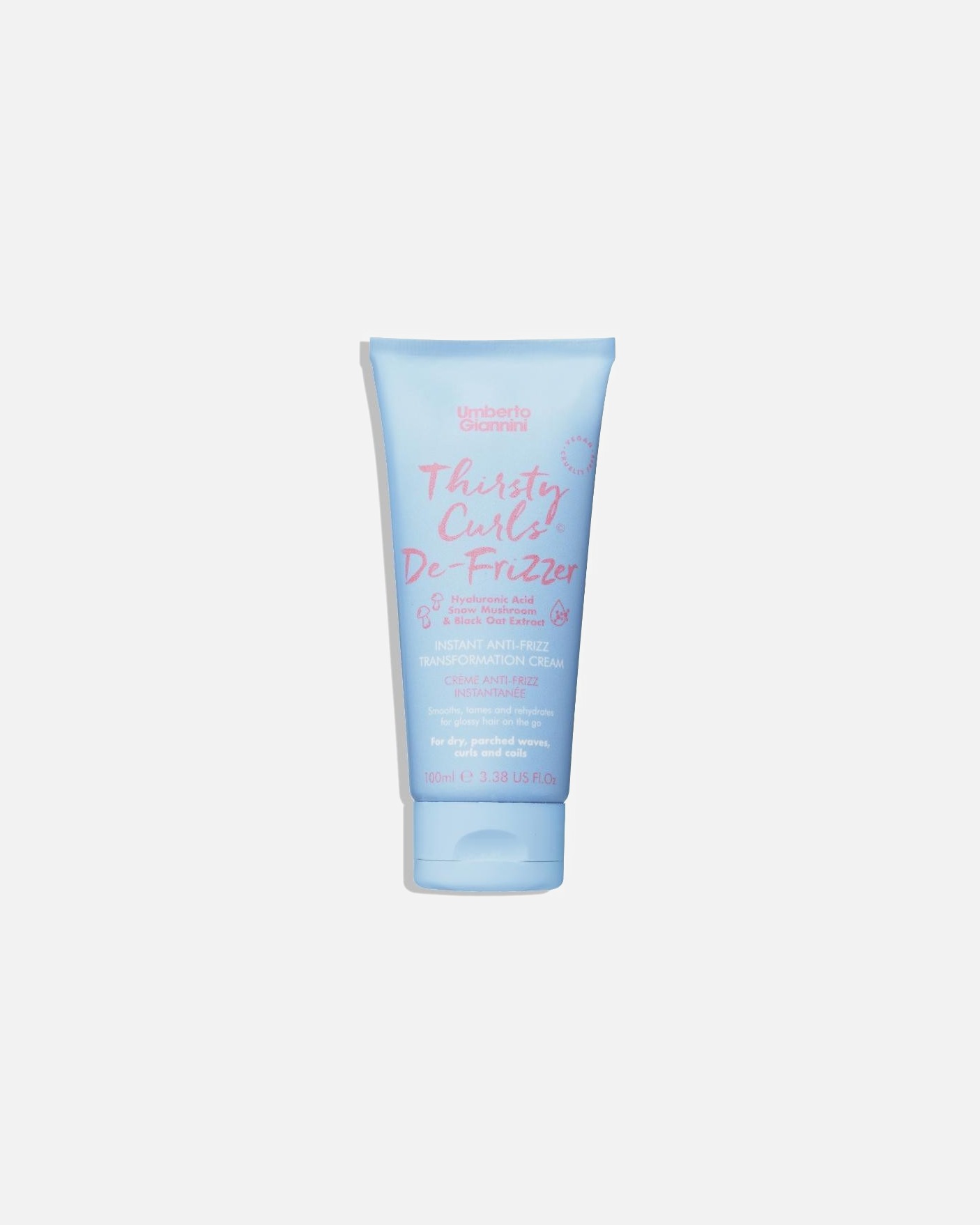 Crema pentru par pentru Femei Thirsty Curls Instant Anti-Frizz Cream 100 ml
