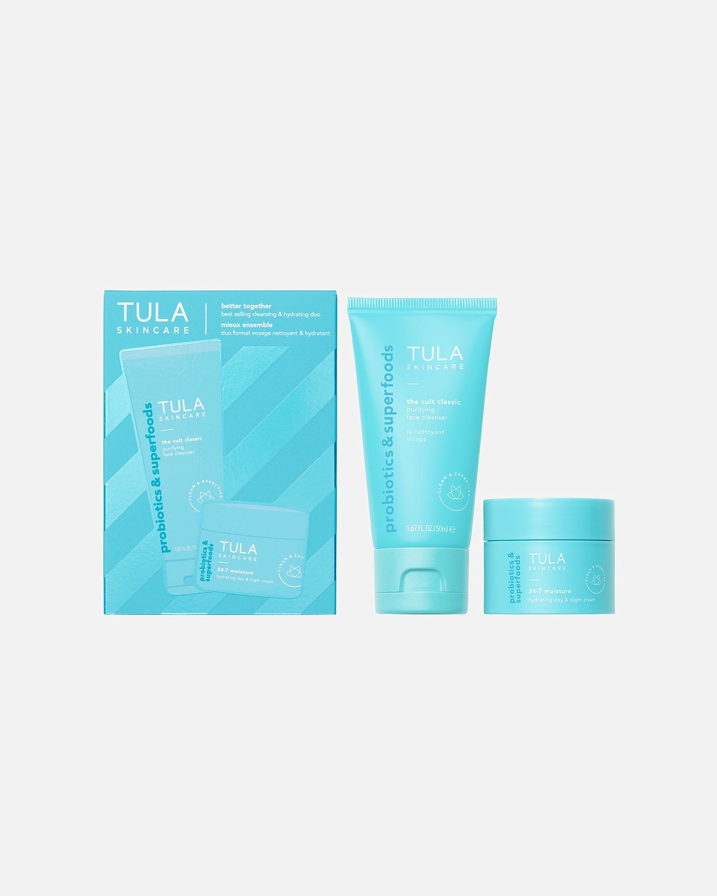 Set de calatorie pentru Unisex TULA Probiotice&suplimente Probiotics & Superfoods Better Together 1 buc.