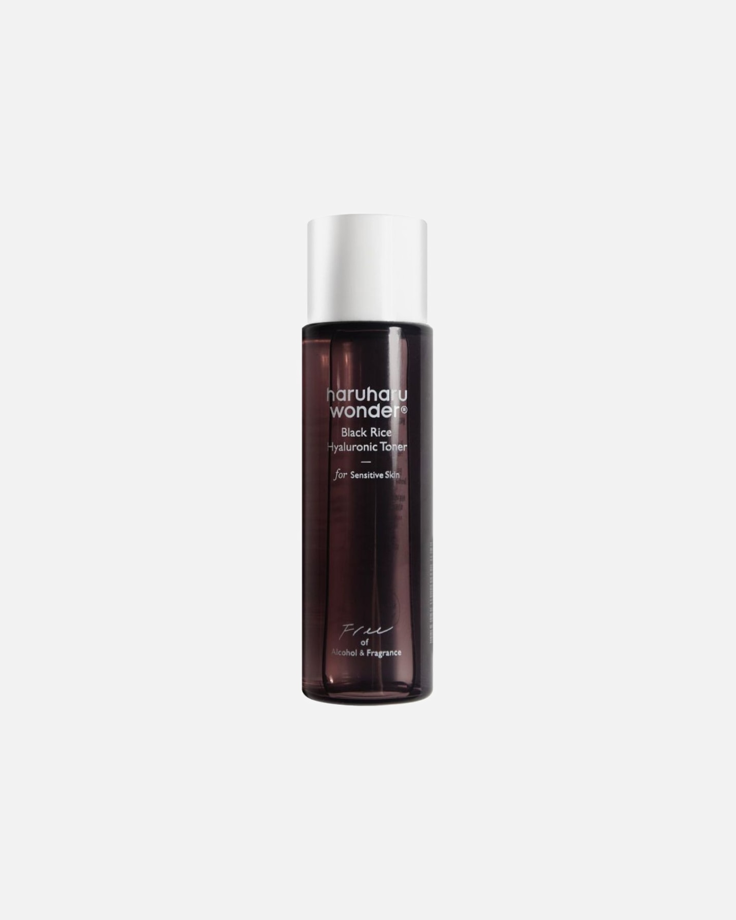 Toner facial pentru Unisex HaruHaru Black Rice Hyaluronic For Sensitive Skin 30 ml