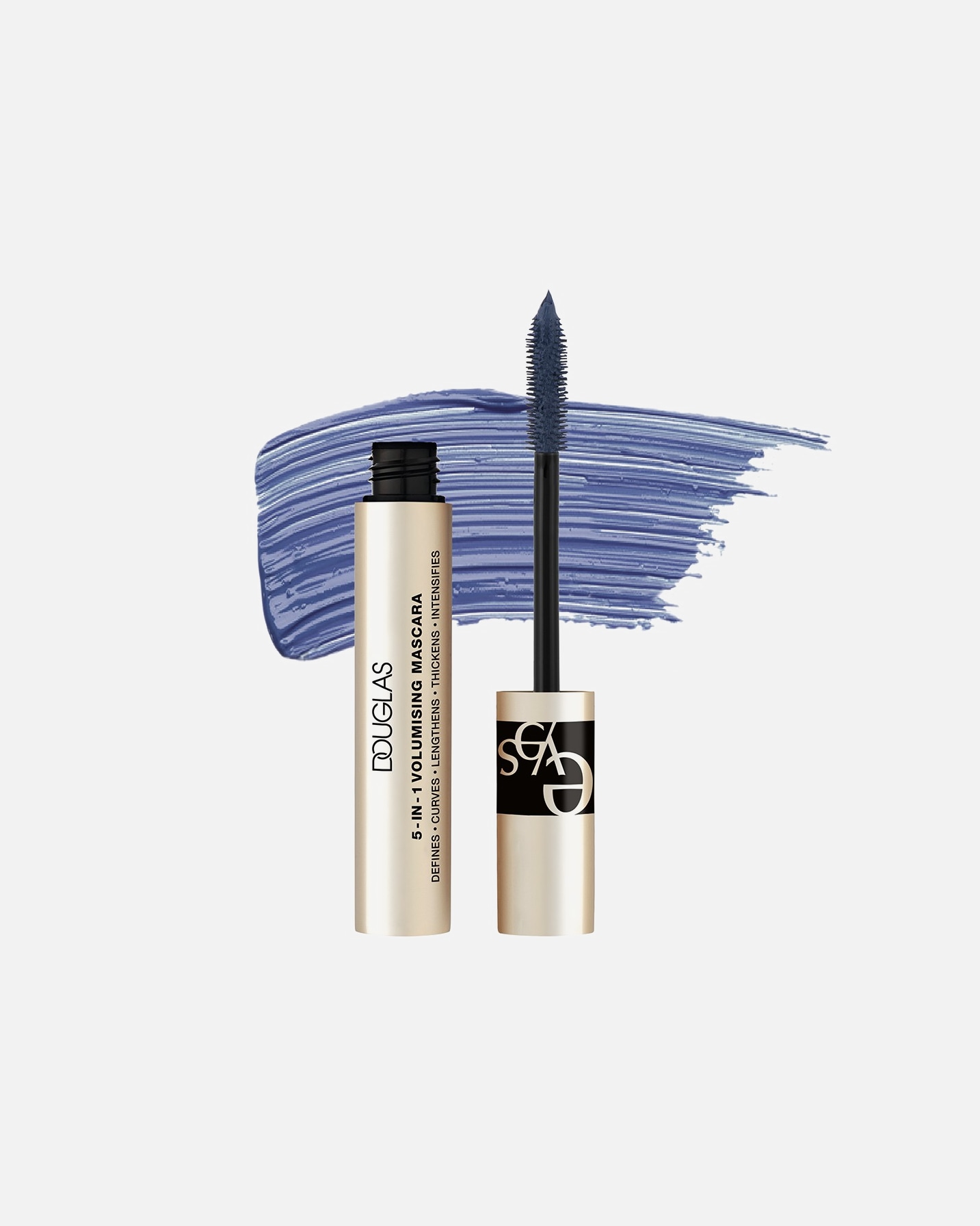 Mascara pentru Unisex Douglas Collection Make-Up Exception Black Waterproof Blue