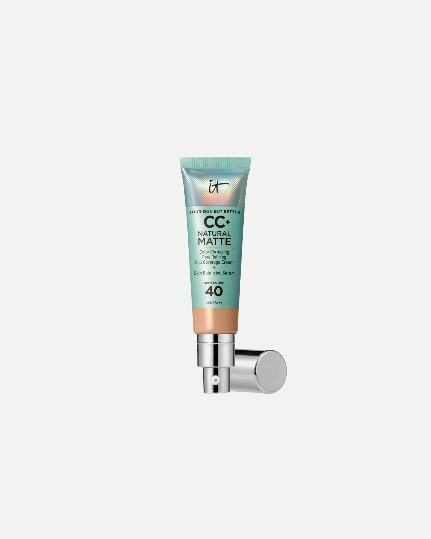 Crema corectoare pentru Unisex IT Cosmetics Your Skin But Better CC+ Natural Matte SPF 40 Neutral Medium