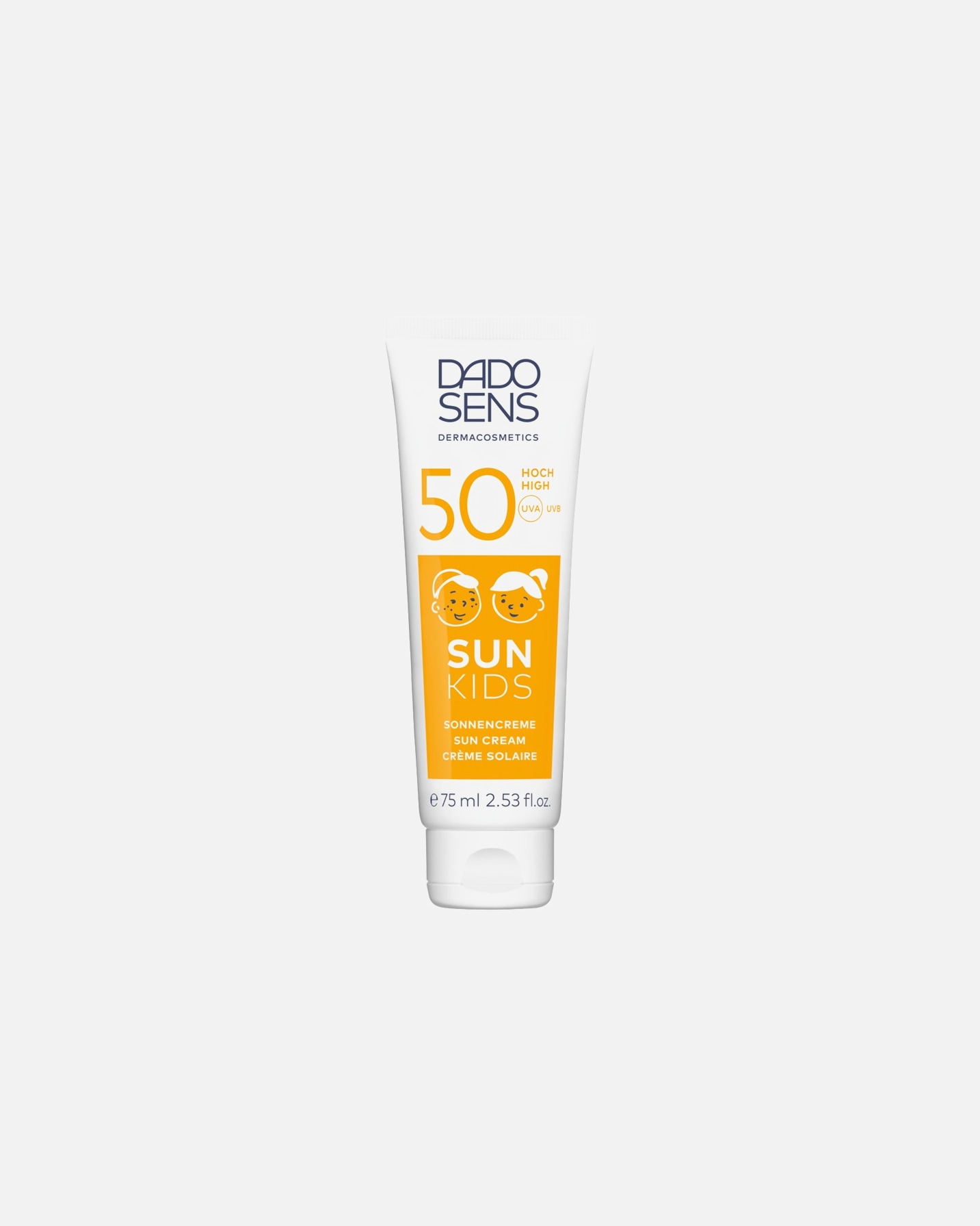 Cremă de protecție solară pentru corp pentru Unisex Kids SPF 50