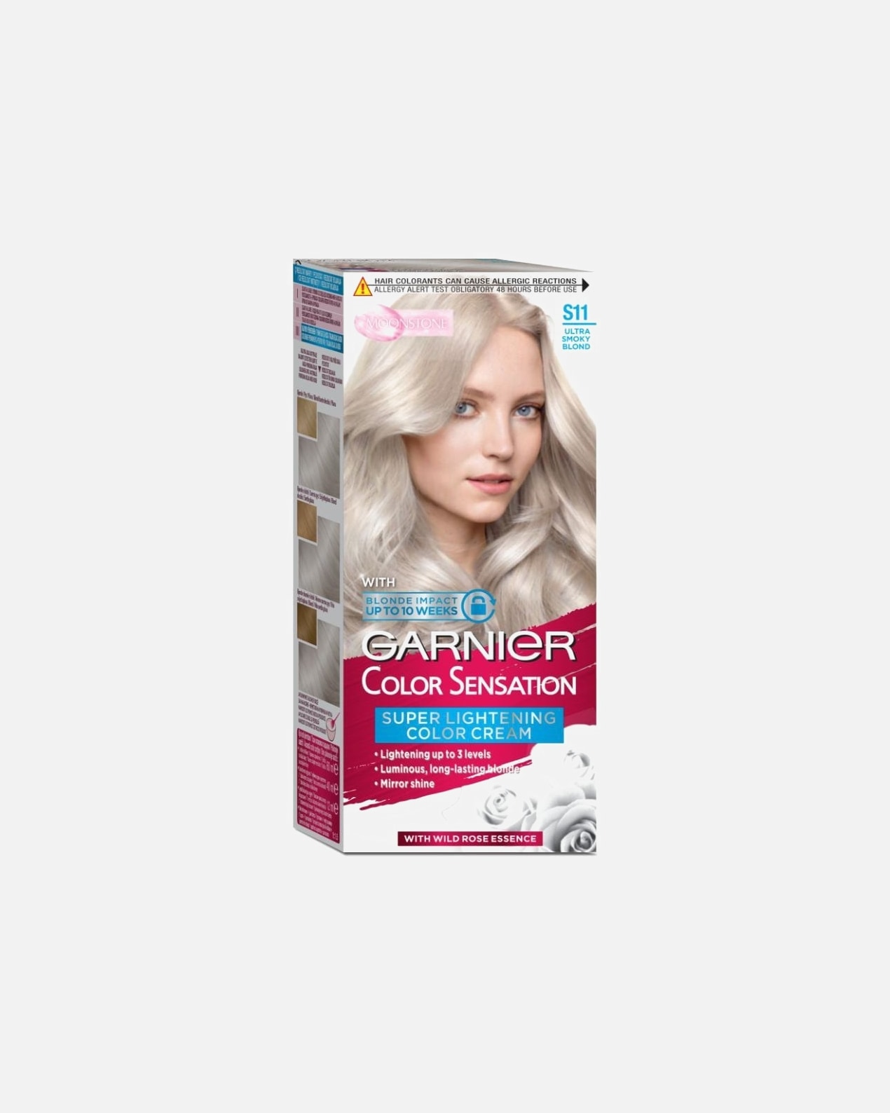 Vopsea de par pentru Unisex Garnier Color Naturals Vopsea de Par Permanenta 111 - Silver Ultra Blond
