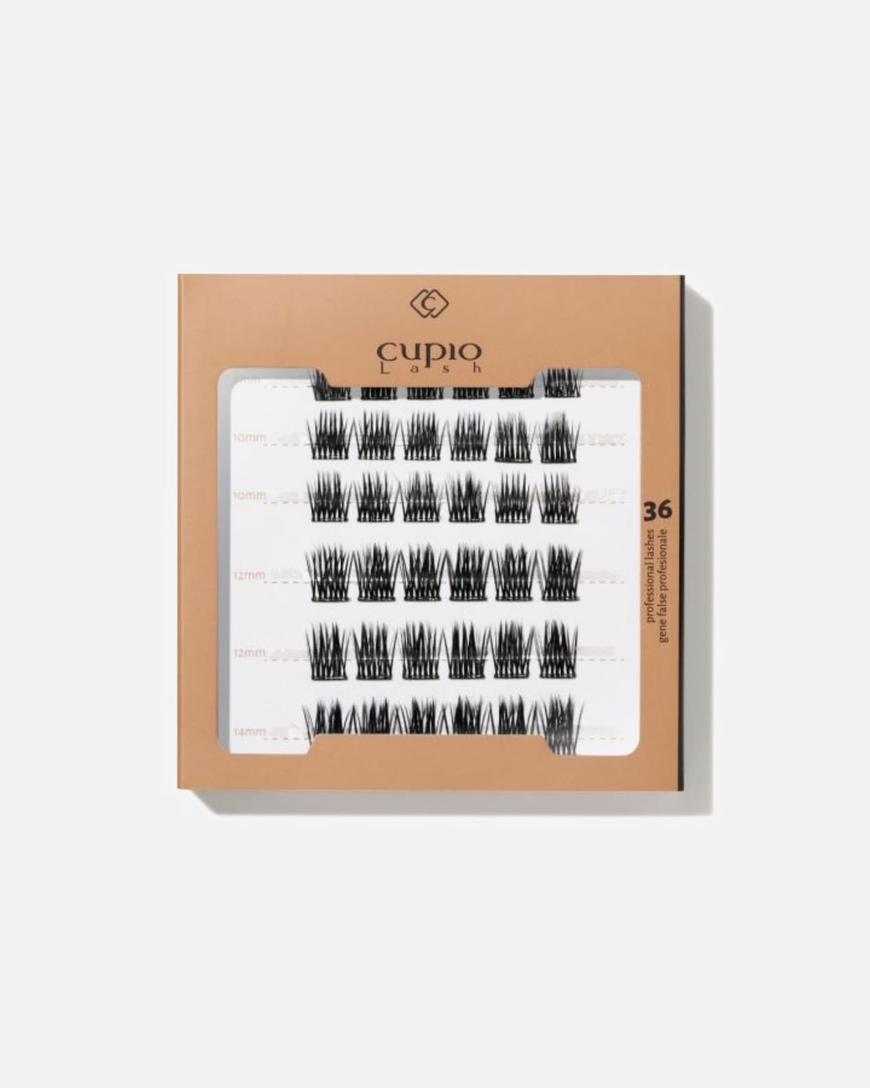 Gene false pentru Unisex Cupio Default Brand Line ReadyToWear Eyelashes Street Style 1 buc.