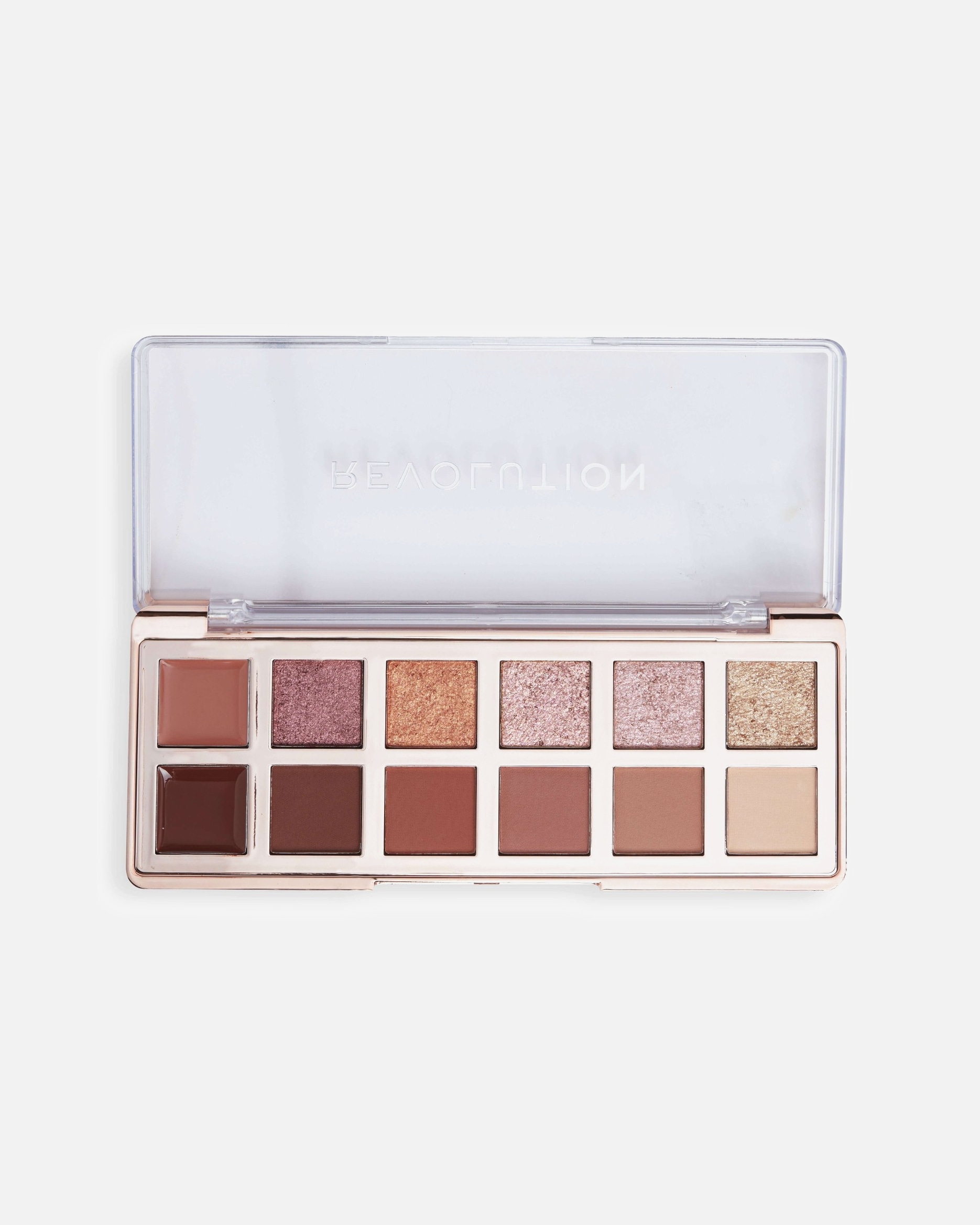 Fard de pleoape pentru Femei REVOLUTION THE TRUE ICON BRONZE PALETTE BRONZE