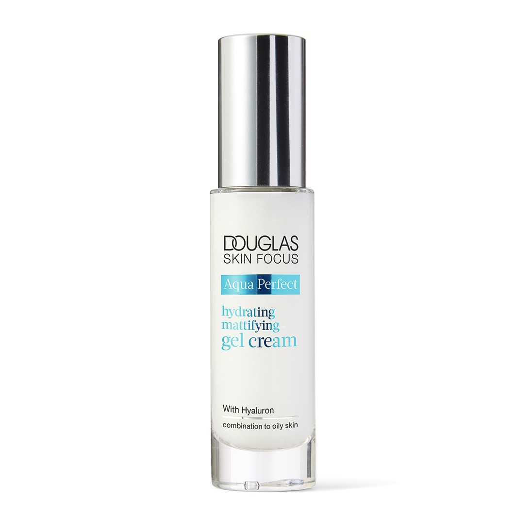 Crema de fata pentru Douglas Collection Skin Focus Aqua Perfect Mattifying Gel Cream with Hyaluron 50 ml