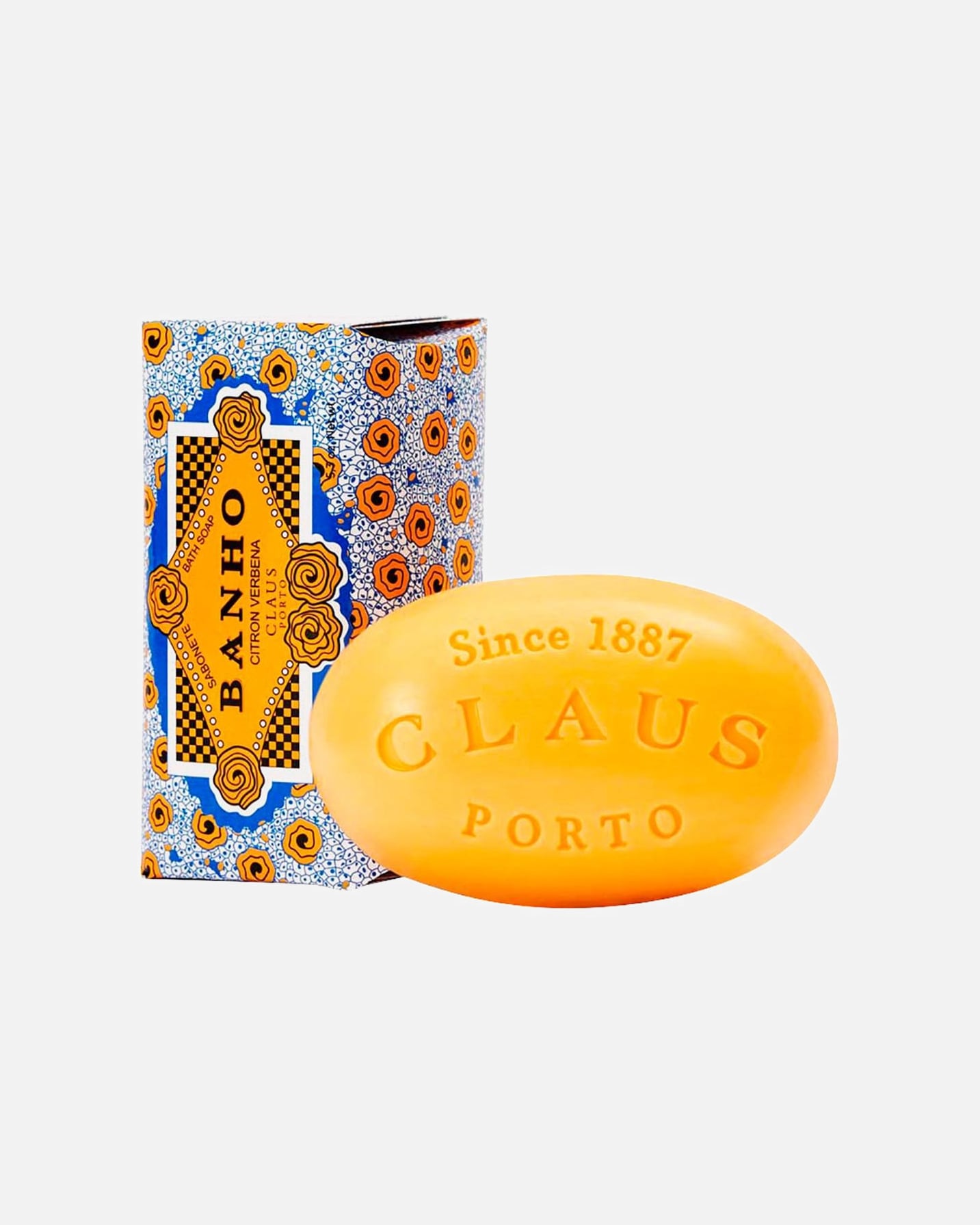 Sapun de corp pentru Unisex Claus Porto Banho Citron Verbena Soap 150 g