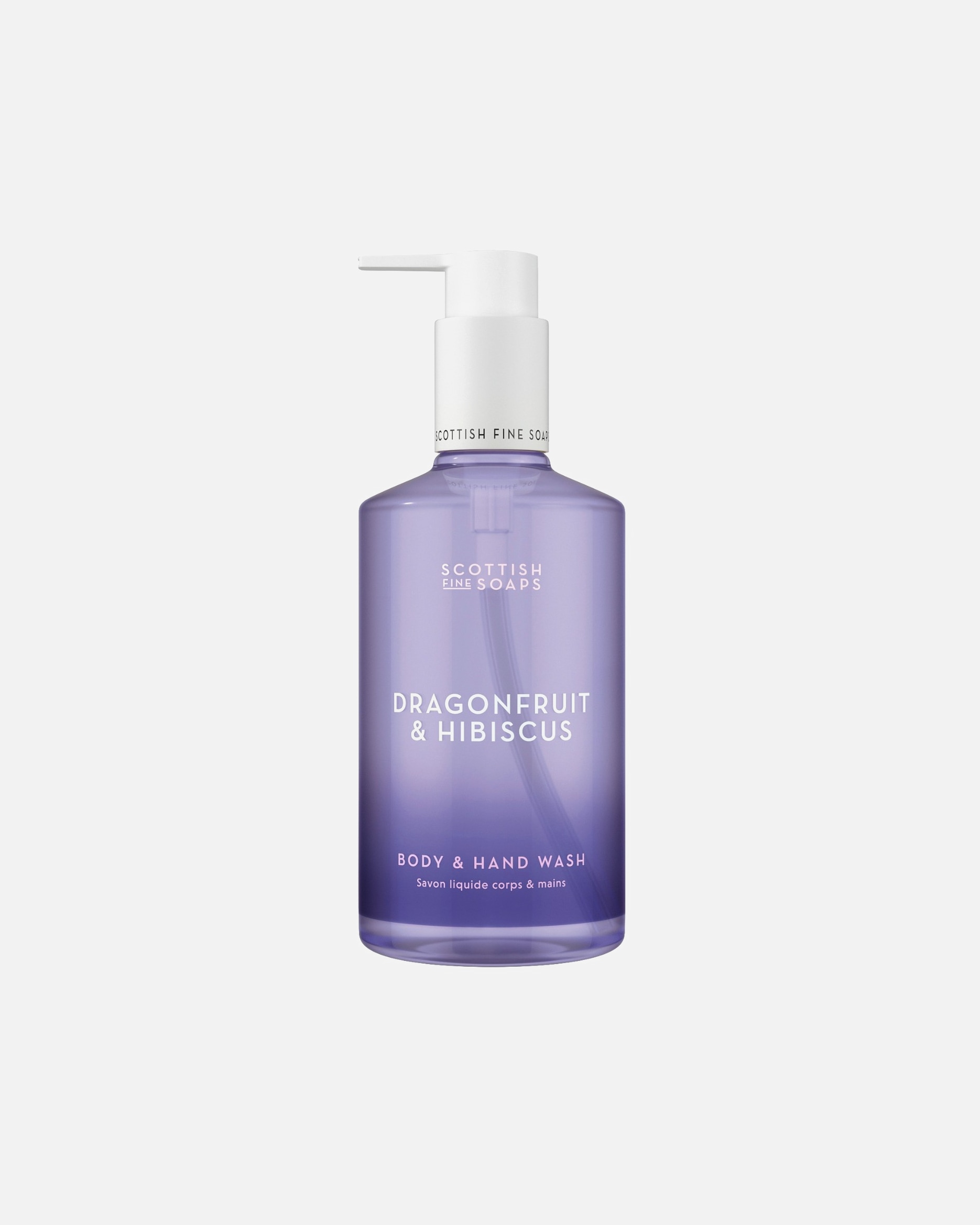 Gel de dus si par pentru Femei Scottish Fine Soaps Dragonfruit & Hibiscus 300 ml