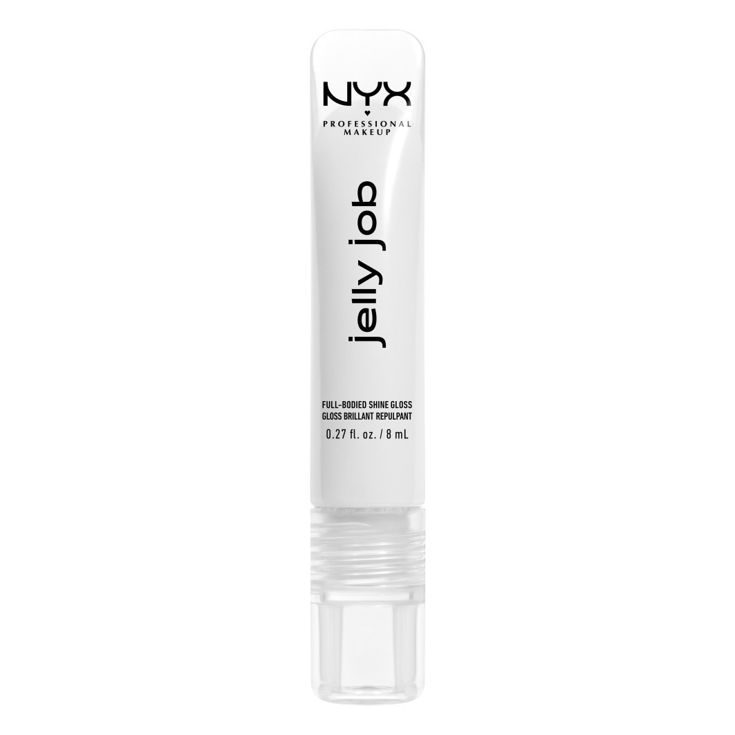 Gloss de buze pentru NYX Professional Makeup Jelly Job Peptide Infused Jelly Gloss 01 Just Jelly